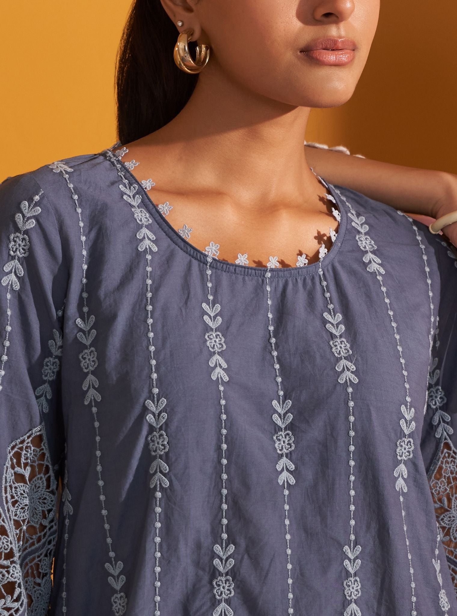 Pepy Cotton Navy Co-ord Set