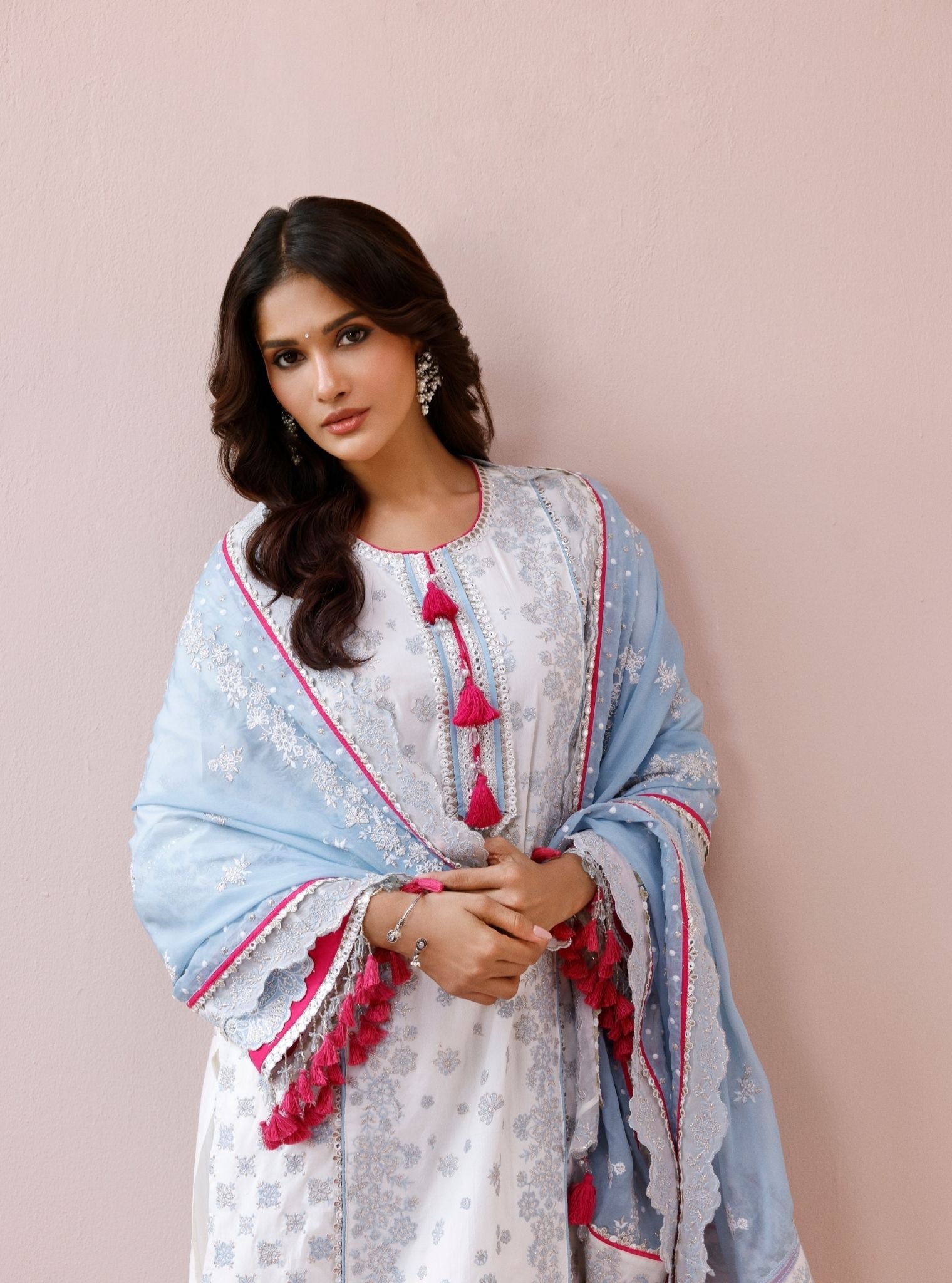Avika Supima Cotton Off-White Kurta Set