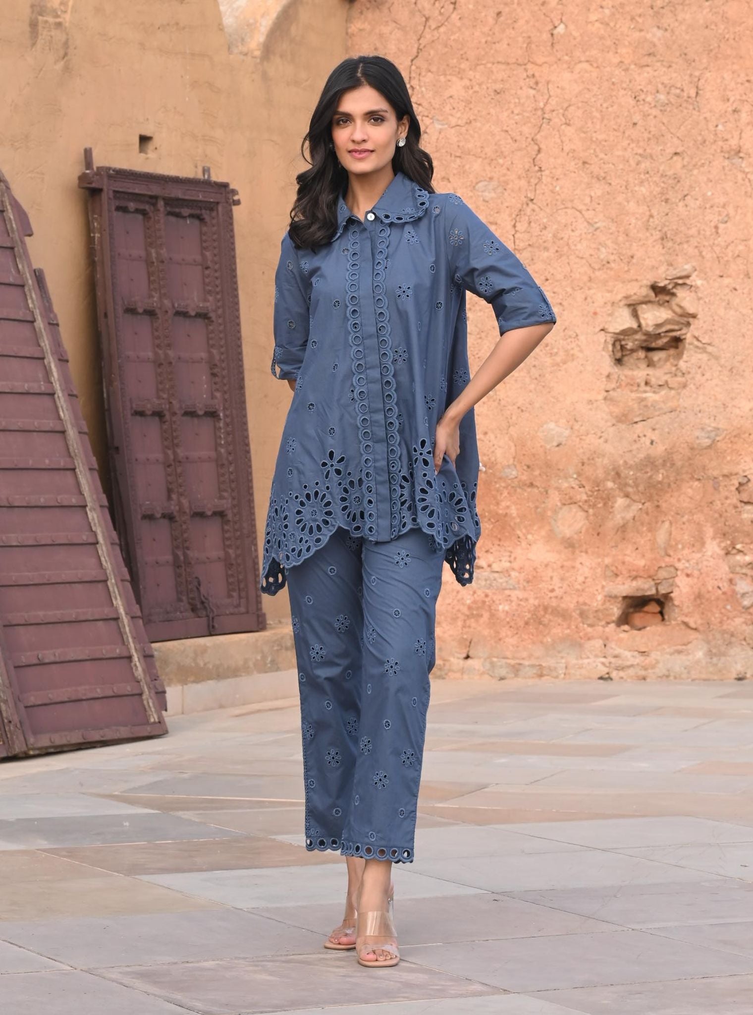 Carlisle Supima Cotton Navy Co-ord Set