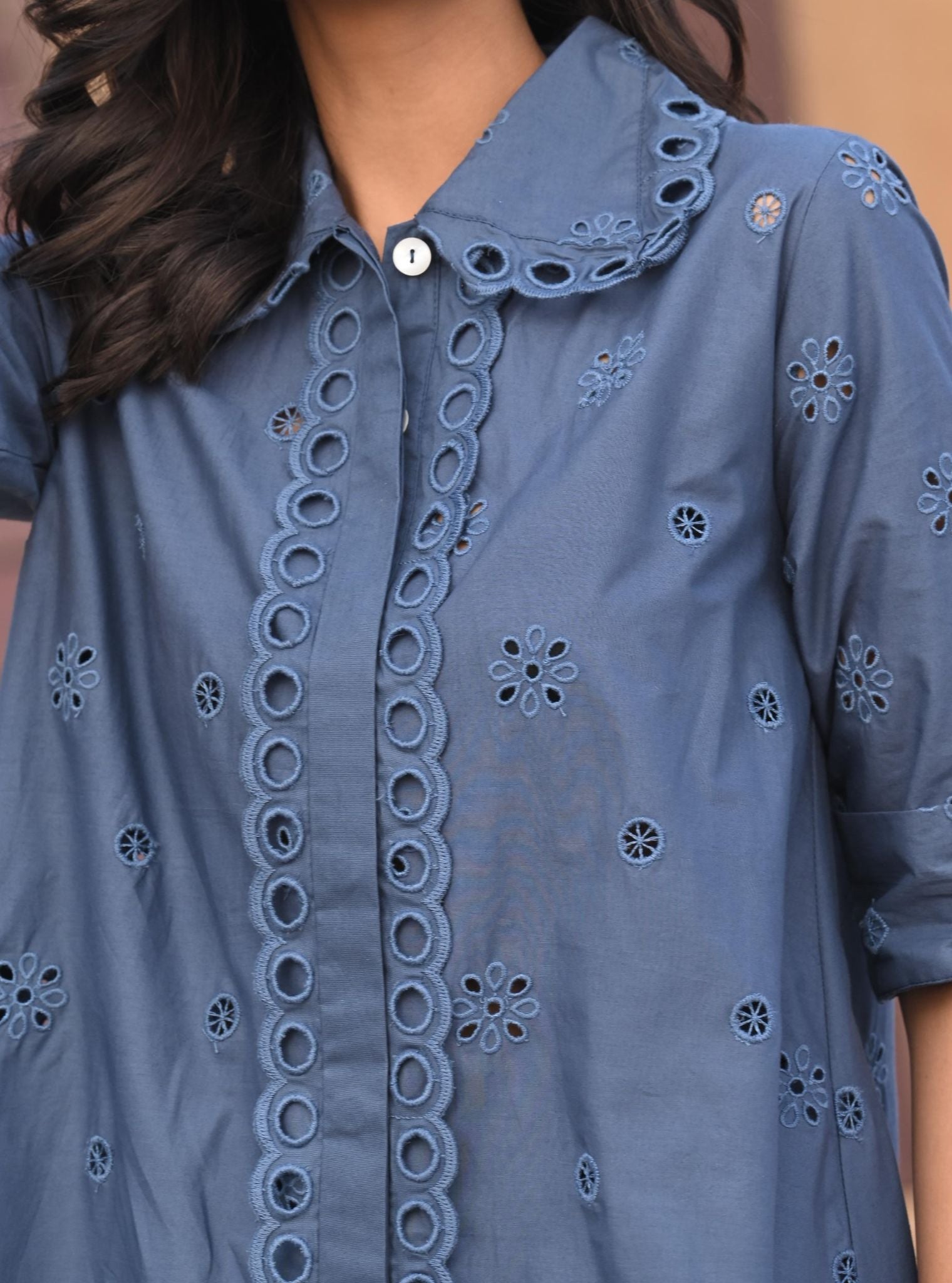 Carlisle Supima Cotton Navy Co-ord Set