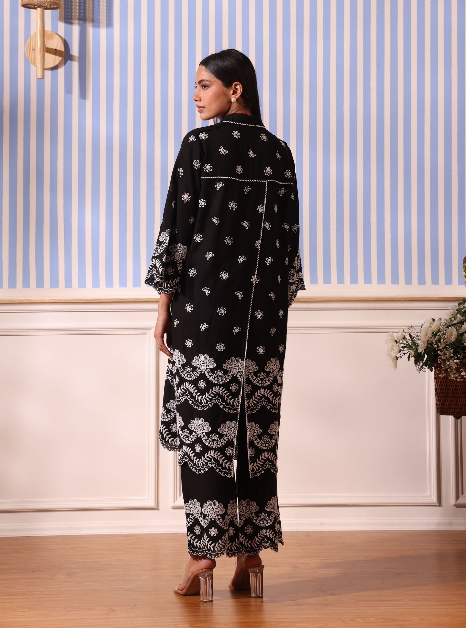 Odin Linen Black Co-ord Set