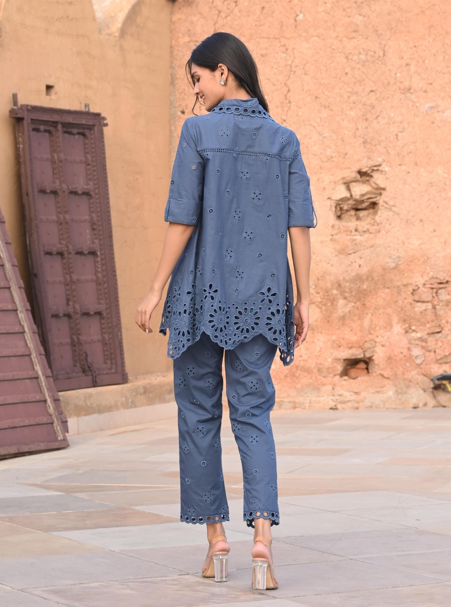 Carlisle Supima Cotton Navy Co-ord Set