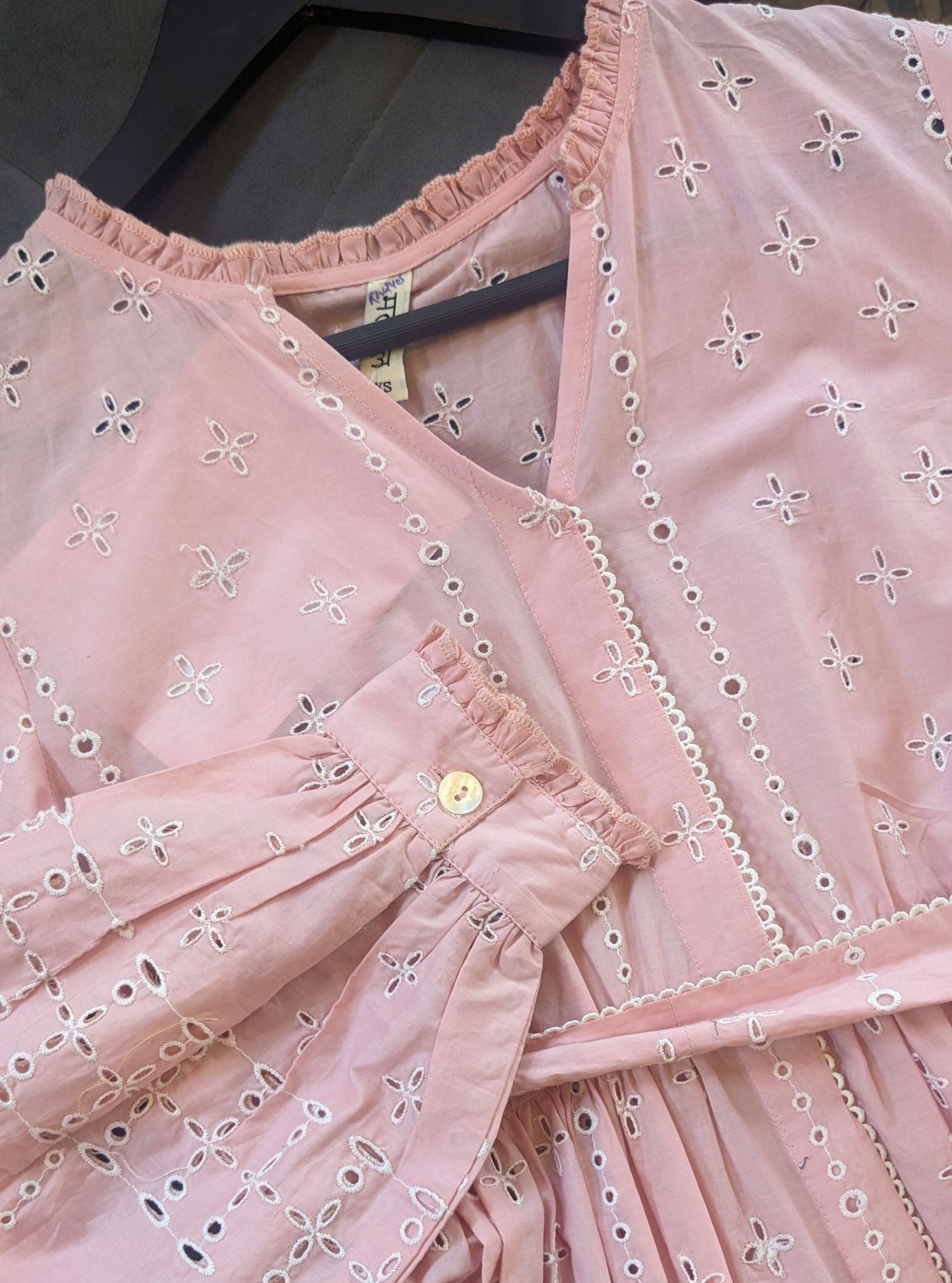 Emy Supima Cotton Light Pink Long Dress