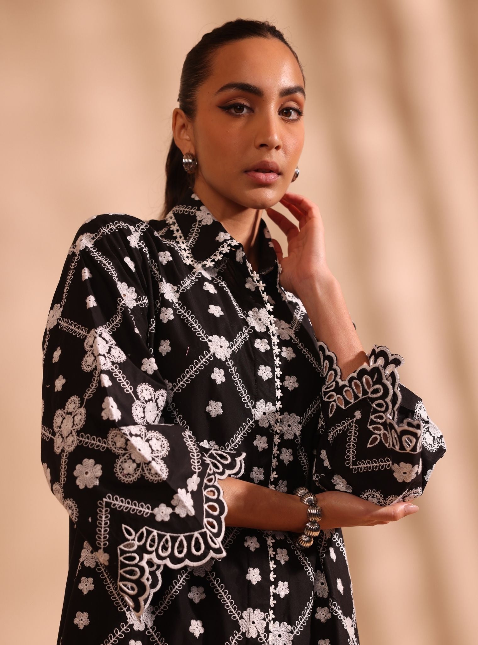 Magnus Supima Cotton Black Co-ord Set