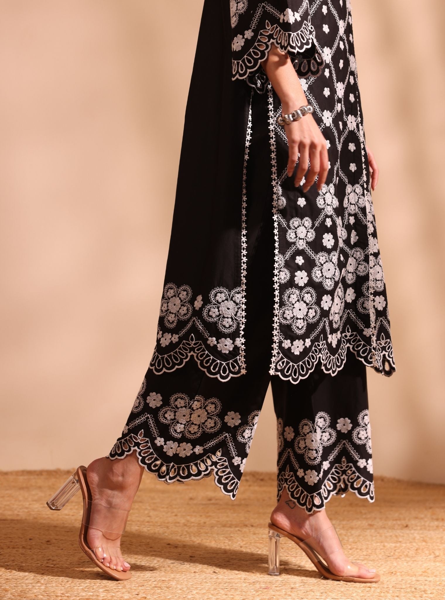 Magnus Supima Cotton Black Co-ord Set
