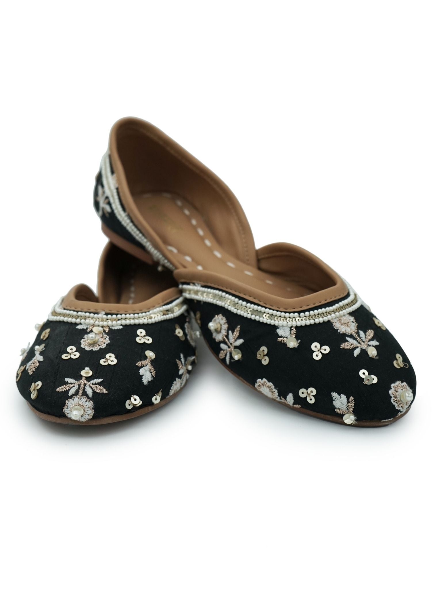 Nadia Black Vegan Jutti