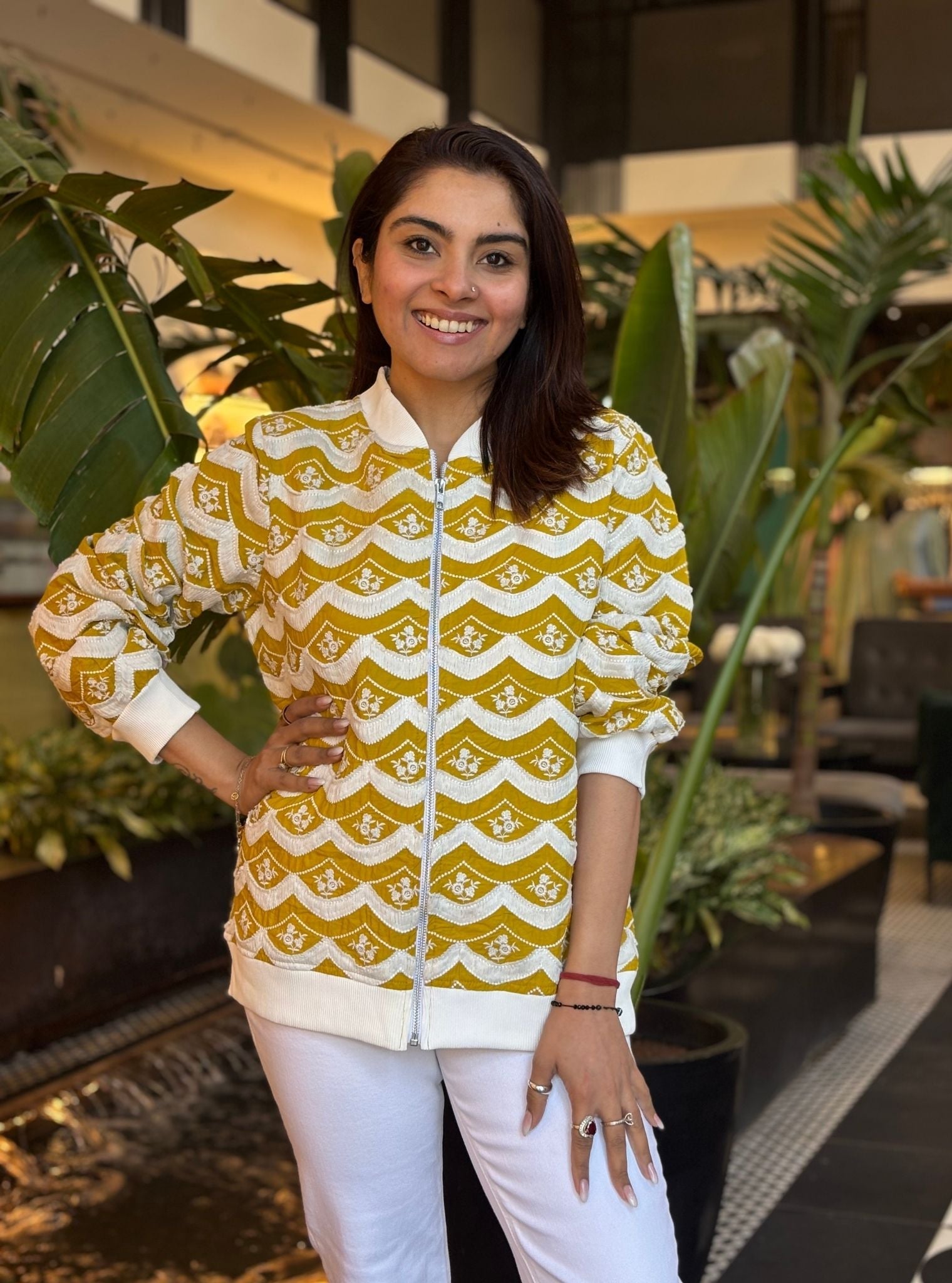 Nele Cotton Mustard Jacket