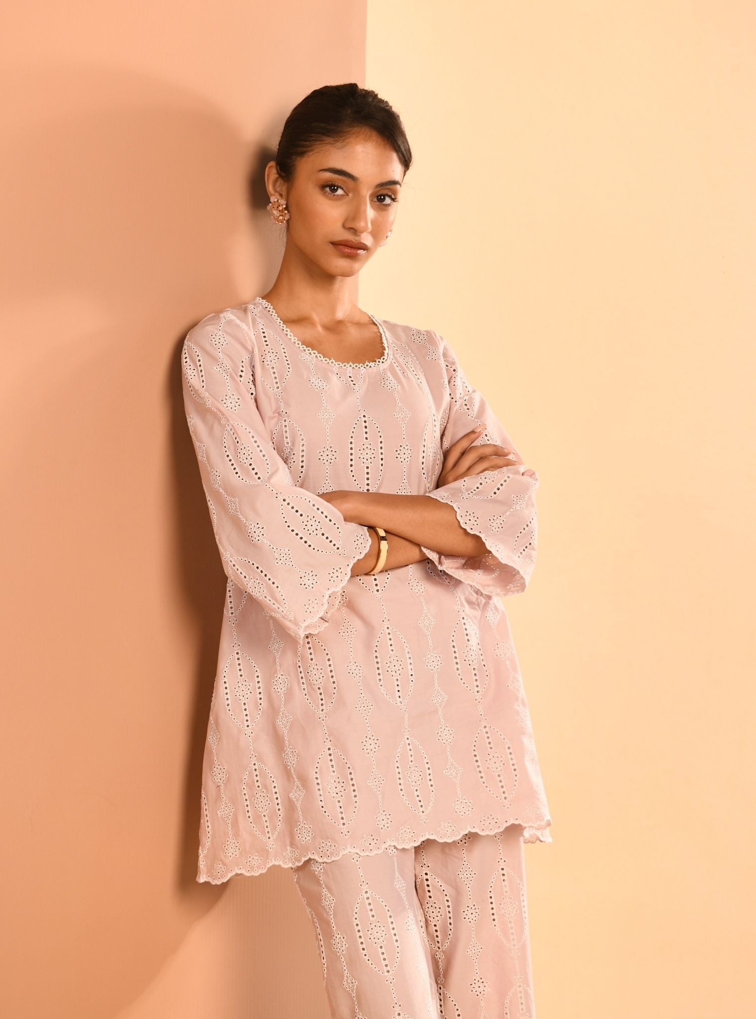 Reeve Cotton Dusty Pink Co-ord Set