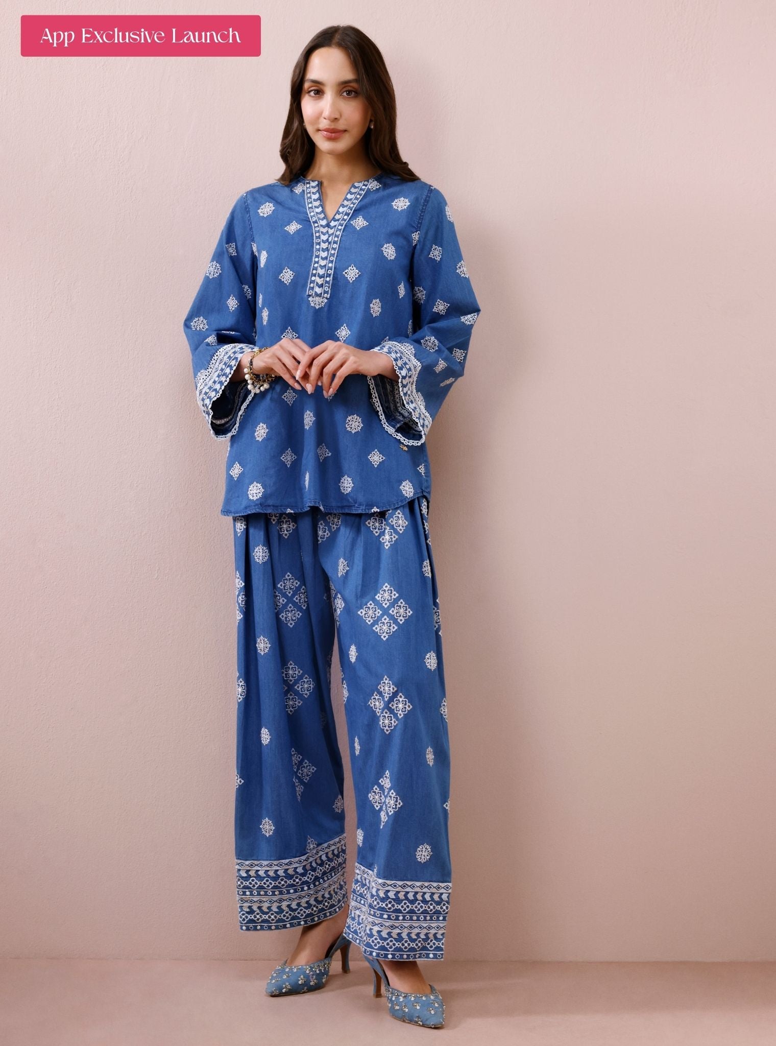 Ciela Denim Co-Ord Set