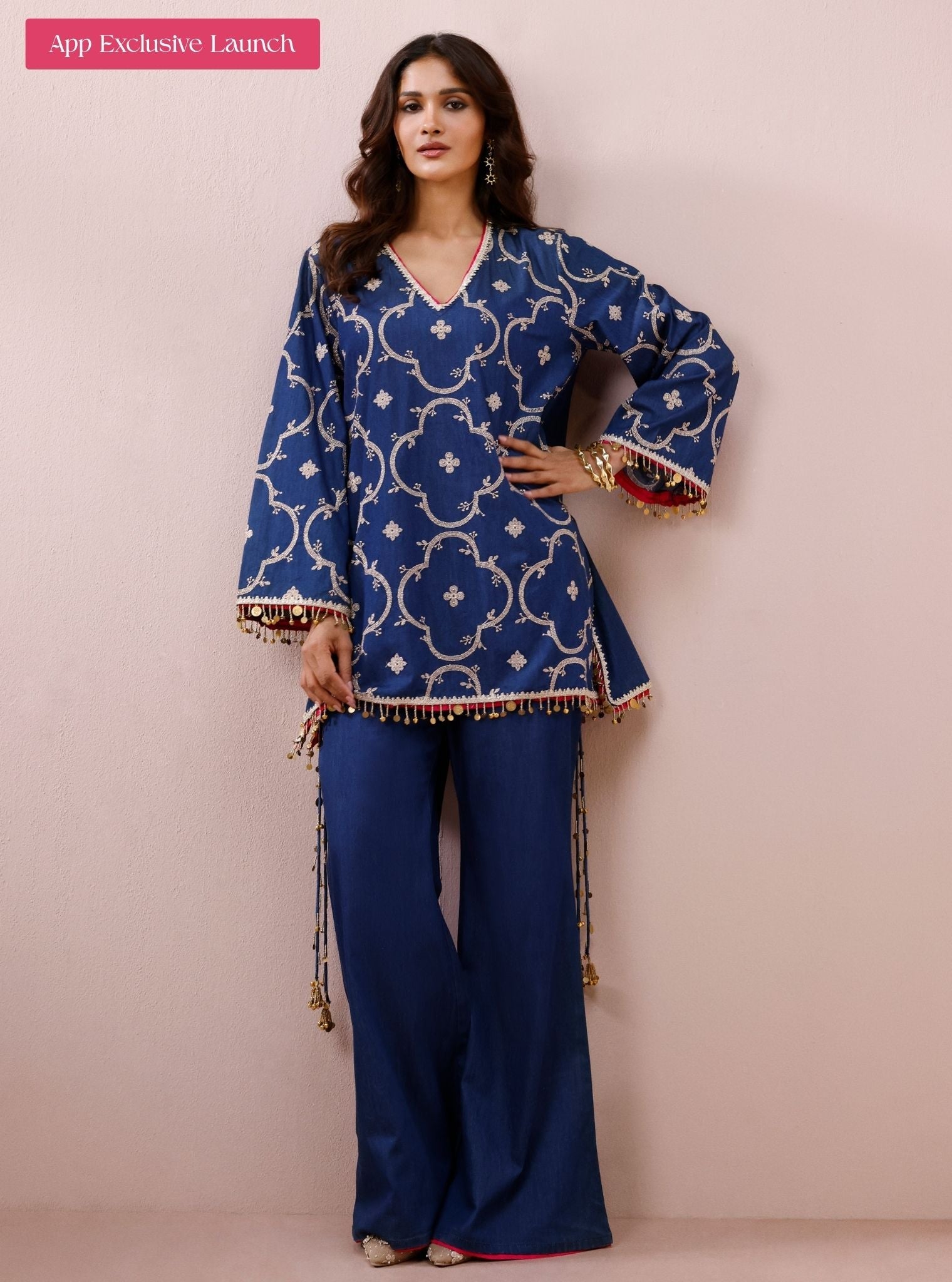 Anaya Denim Co-Ord Set