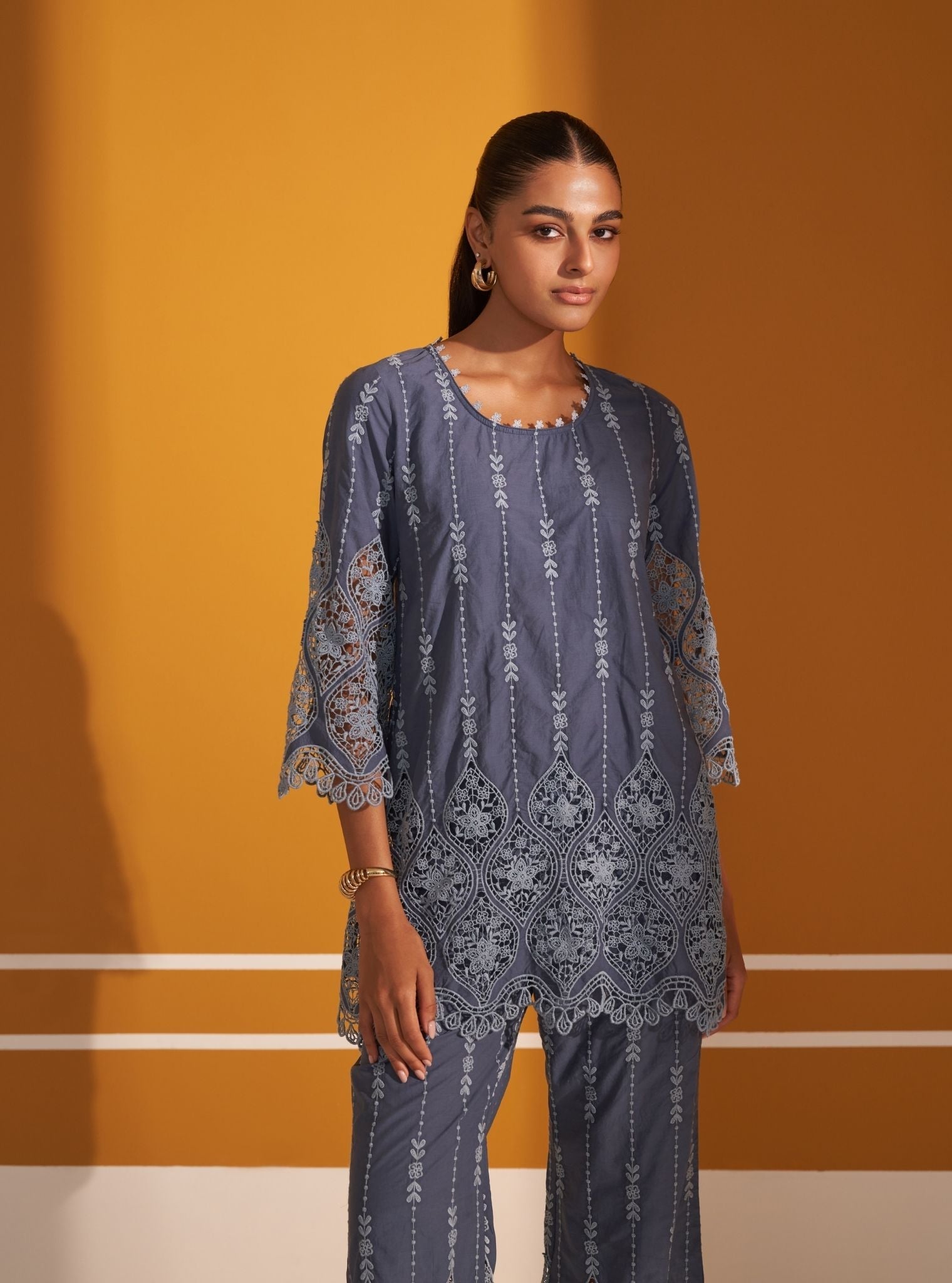 Pepy Cotton Navy Co-ord Set