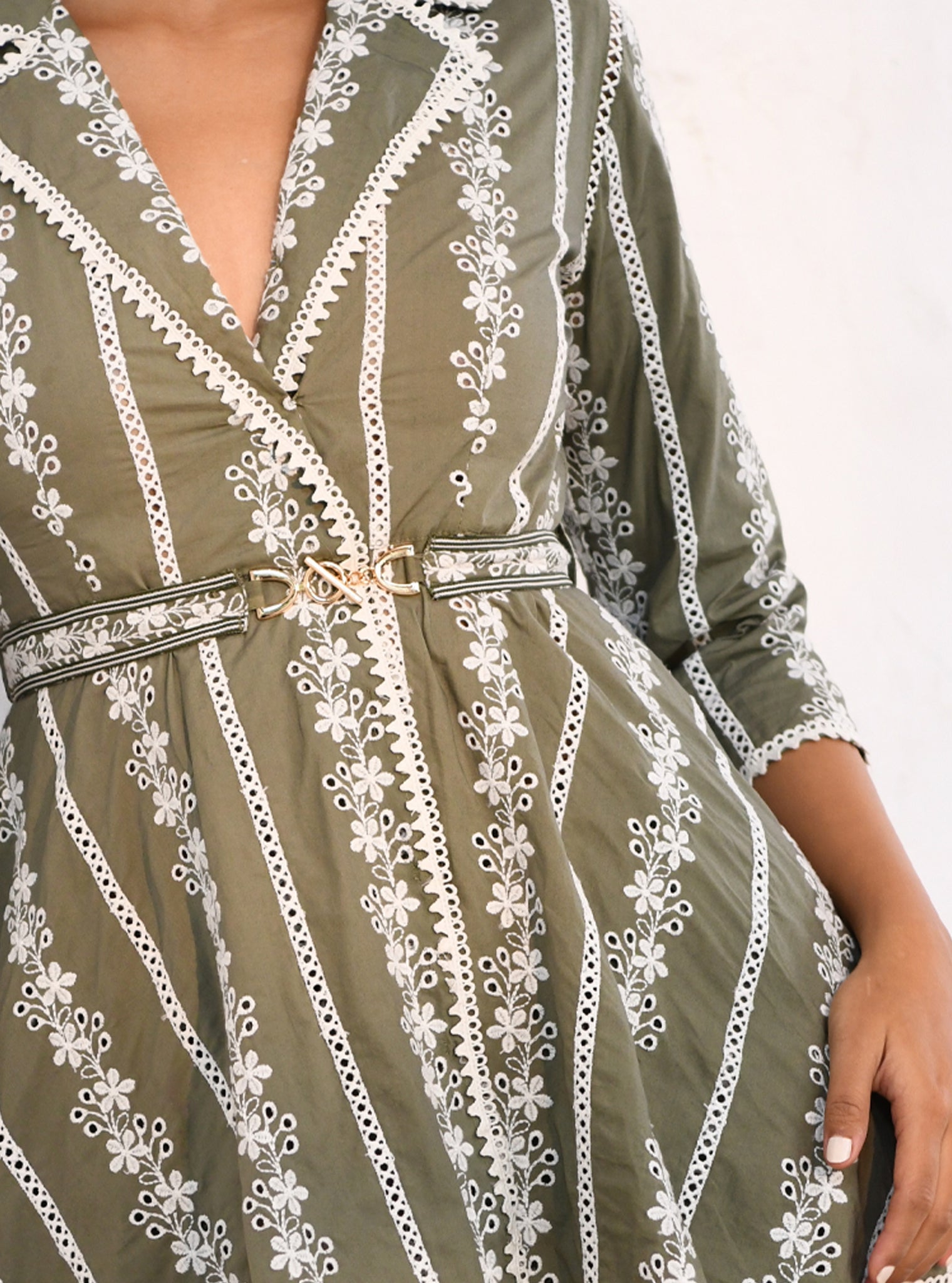 Bristol Supima Cotton Olive Co-ord Set