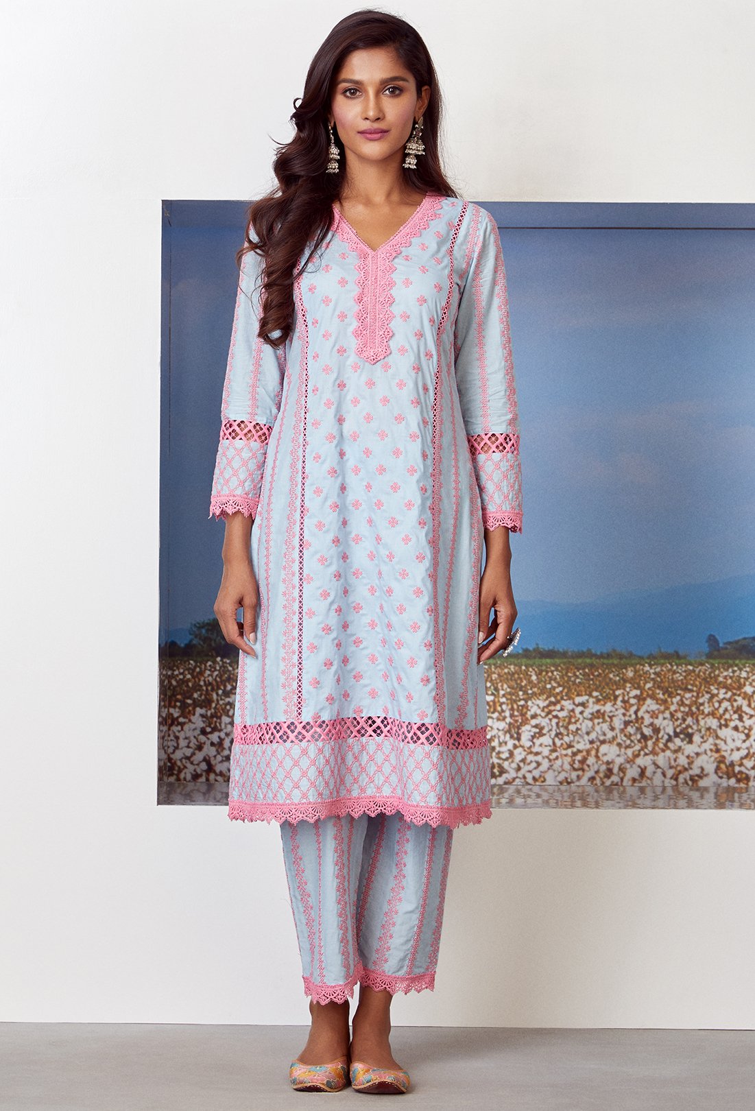 Daydream Supima Cotton Kurta Set