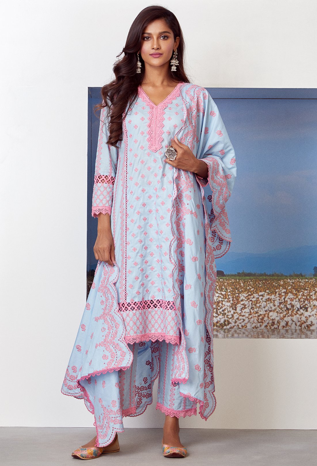 Daydream Supima Cotton Kurta Set
