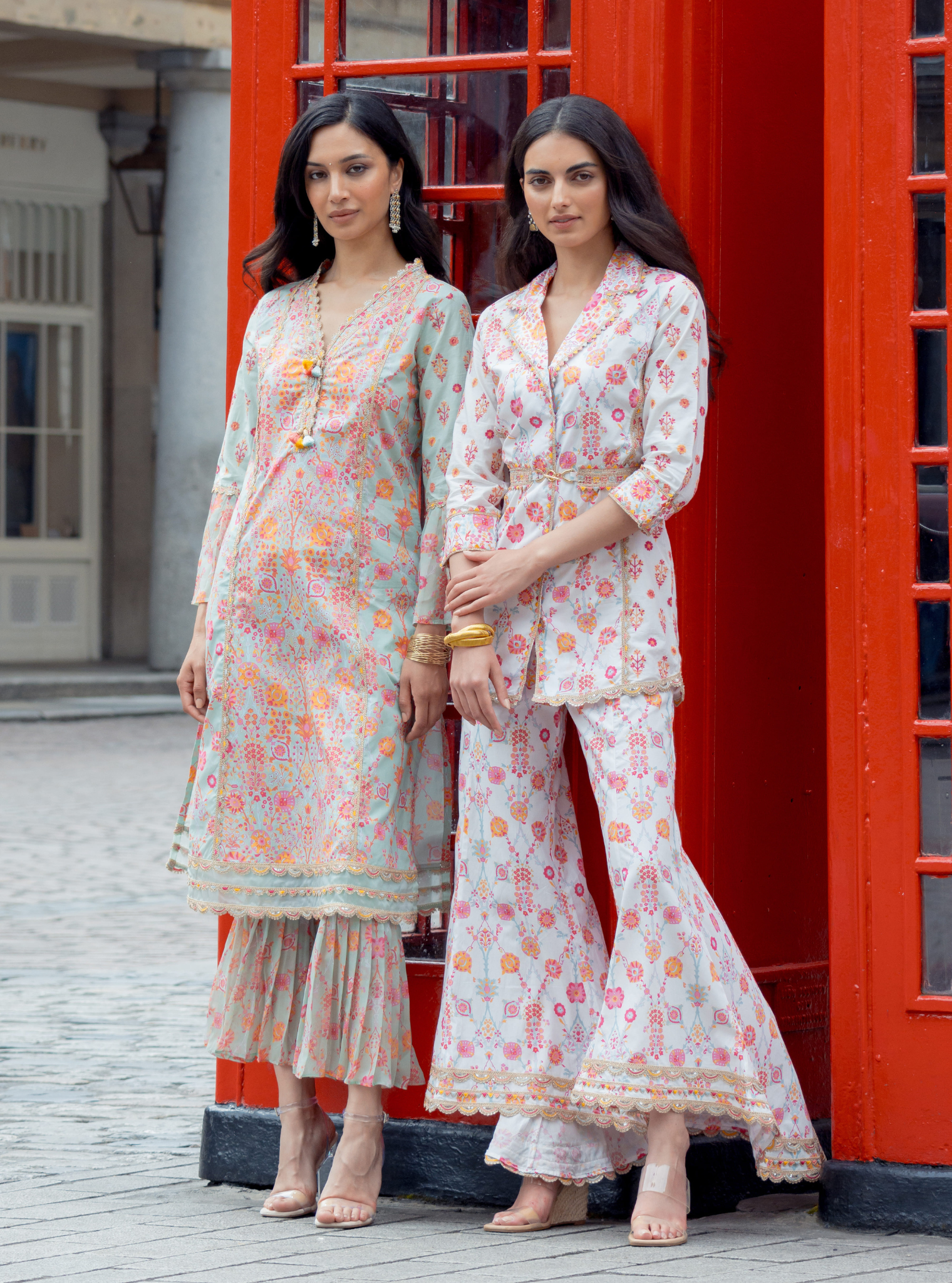 Erin Cotton White Co-ord Set