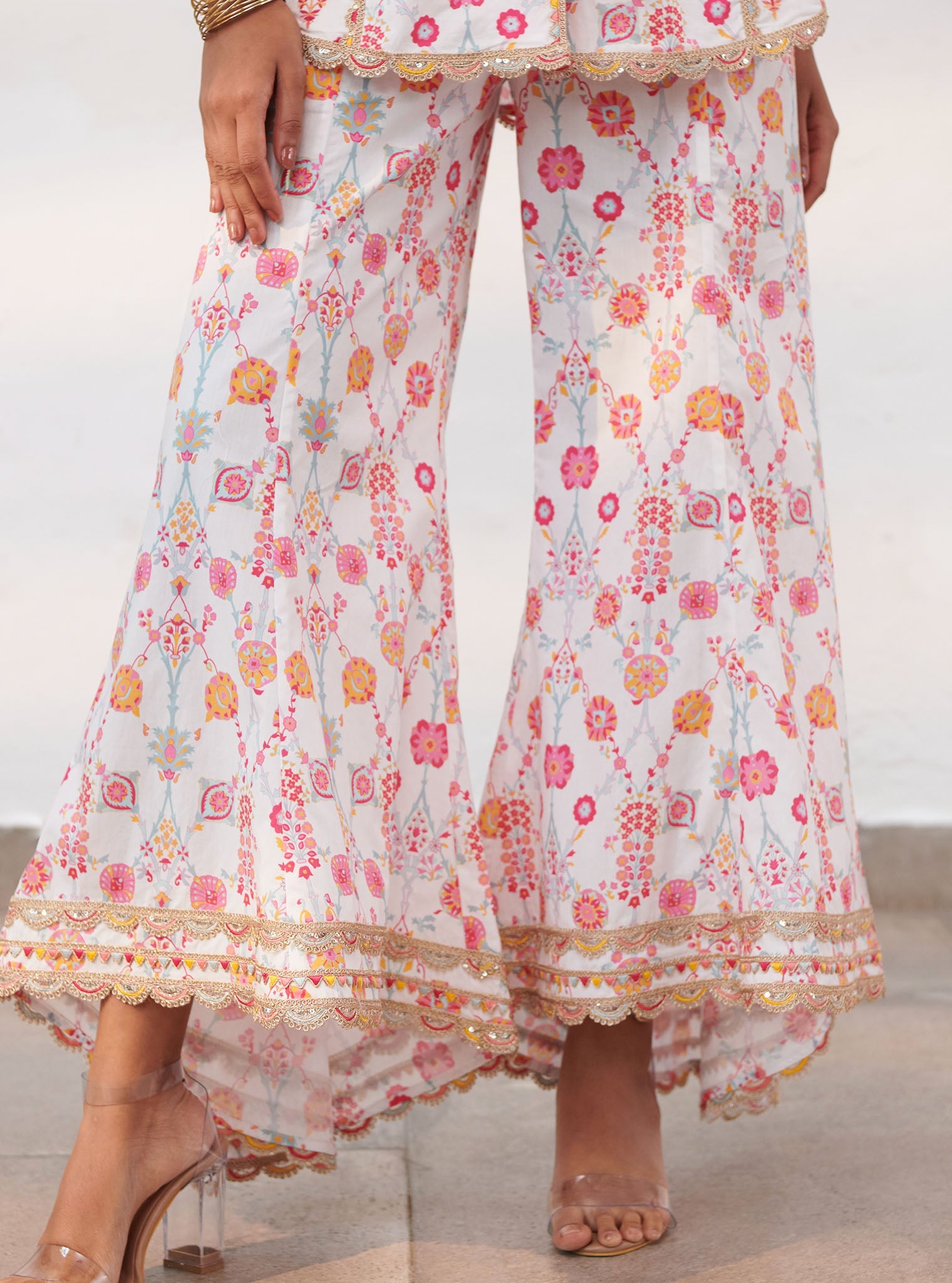 Erin Cotton White Co-ord Set