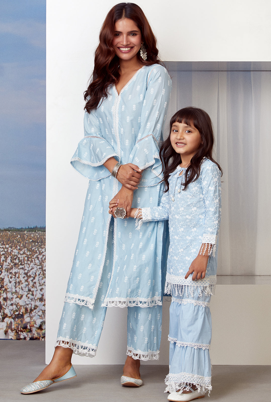 Floret Supima Cotton Kurta Set