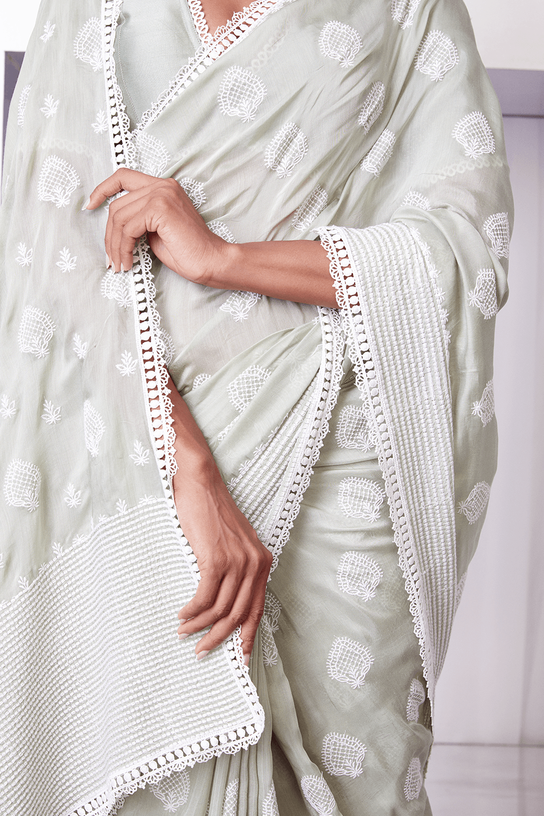 Grace Silk Green Saree