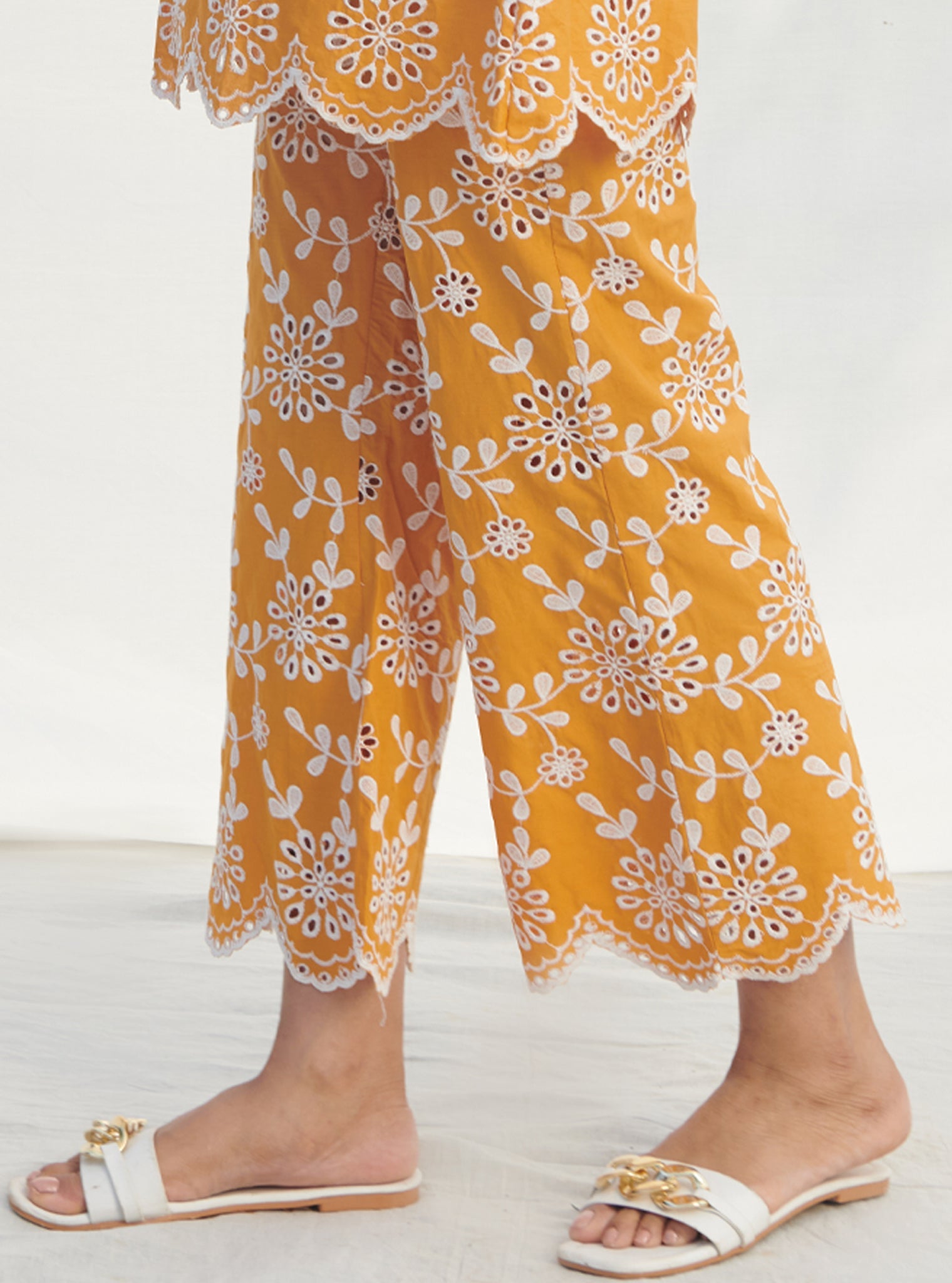 Myrtle Cotton Orange Co-ord Set