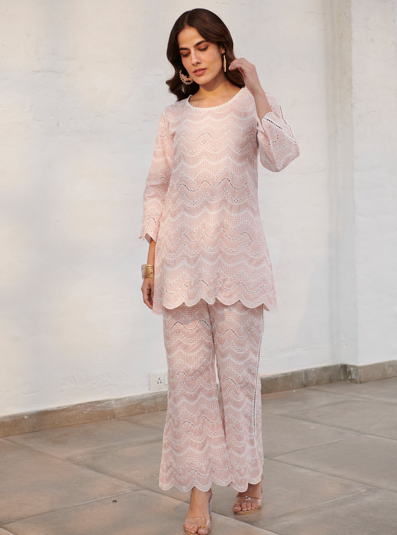 Preston Cotton Pink Co-ord Set