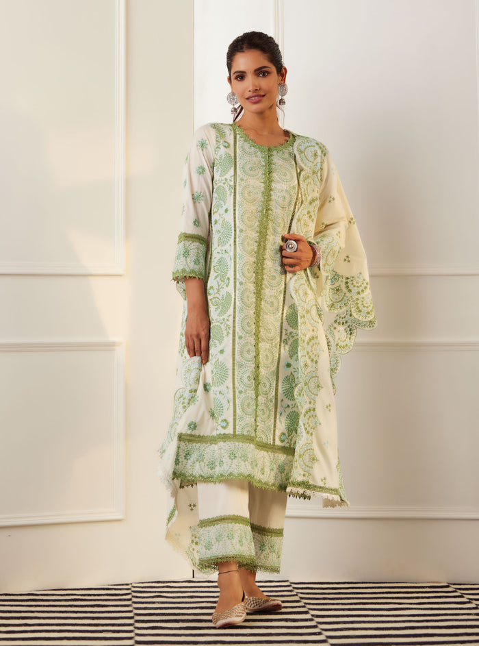 Mulmul Supima Cotton Soleil Kurta