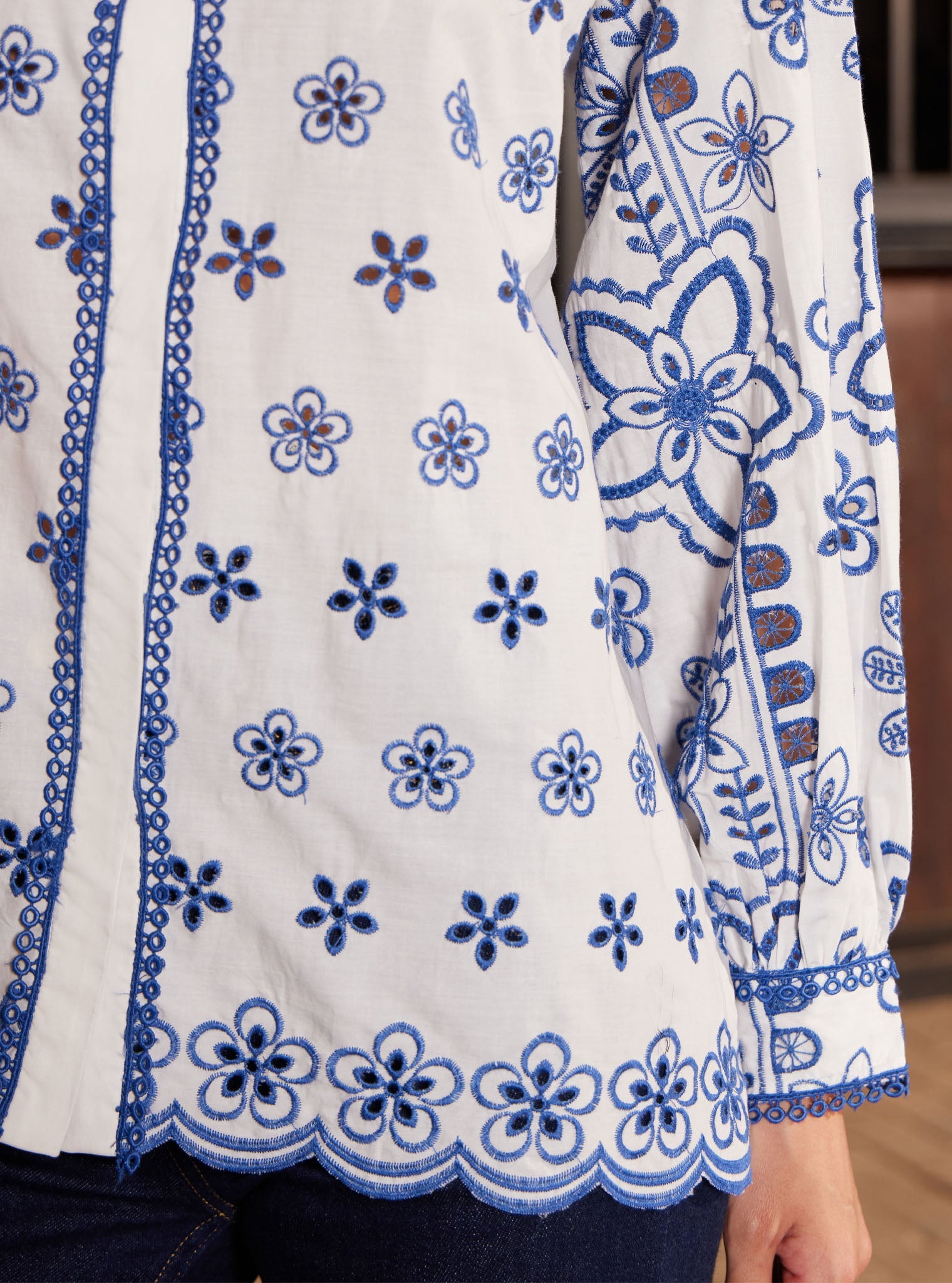 Mulmul Iconic Cotton Metis White Shirt