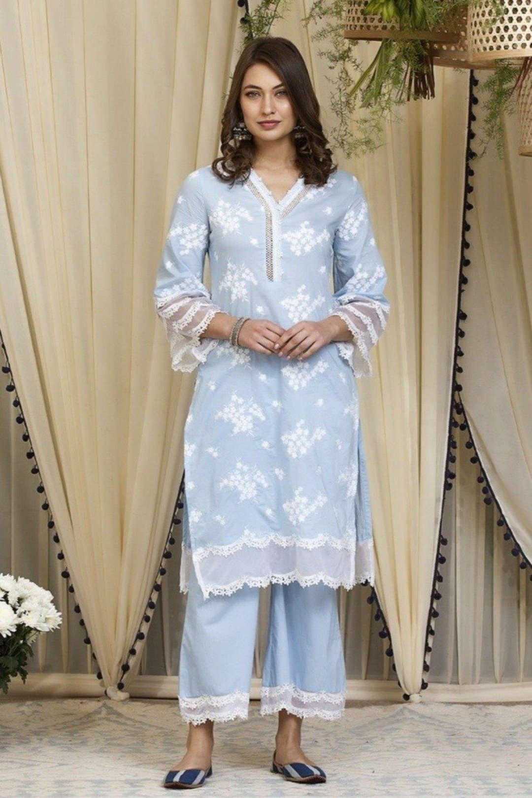 Mulmul Supima Cotton Lola Kurta