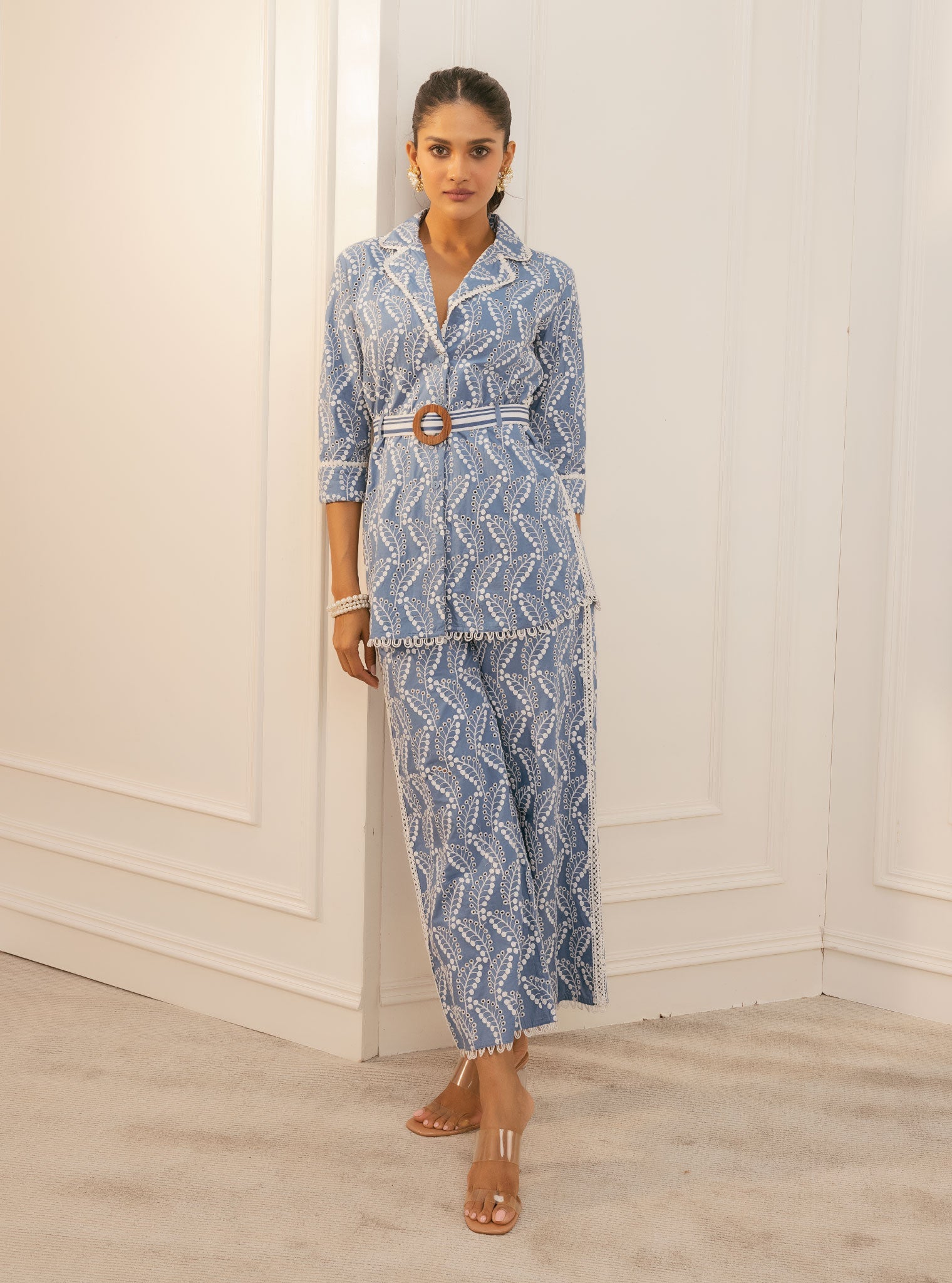 Halo Supima Cotton Denim Co-ord Set