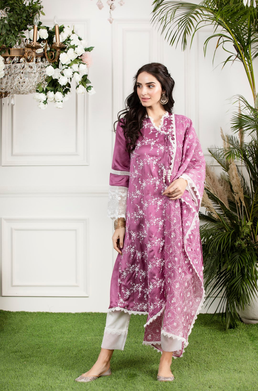 Mulmul Dandelion Kurta