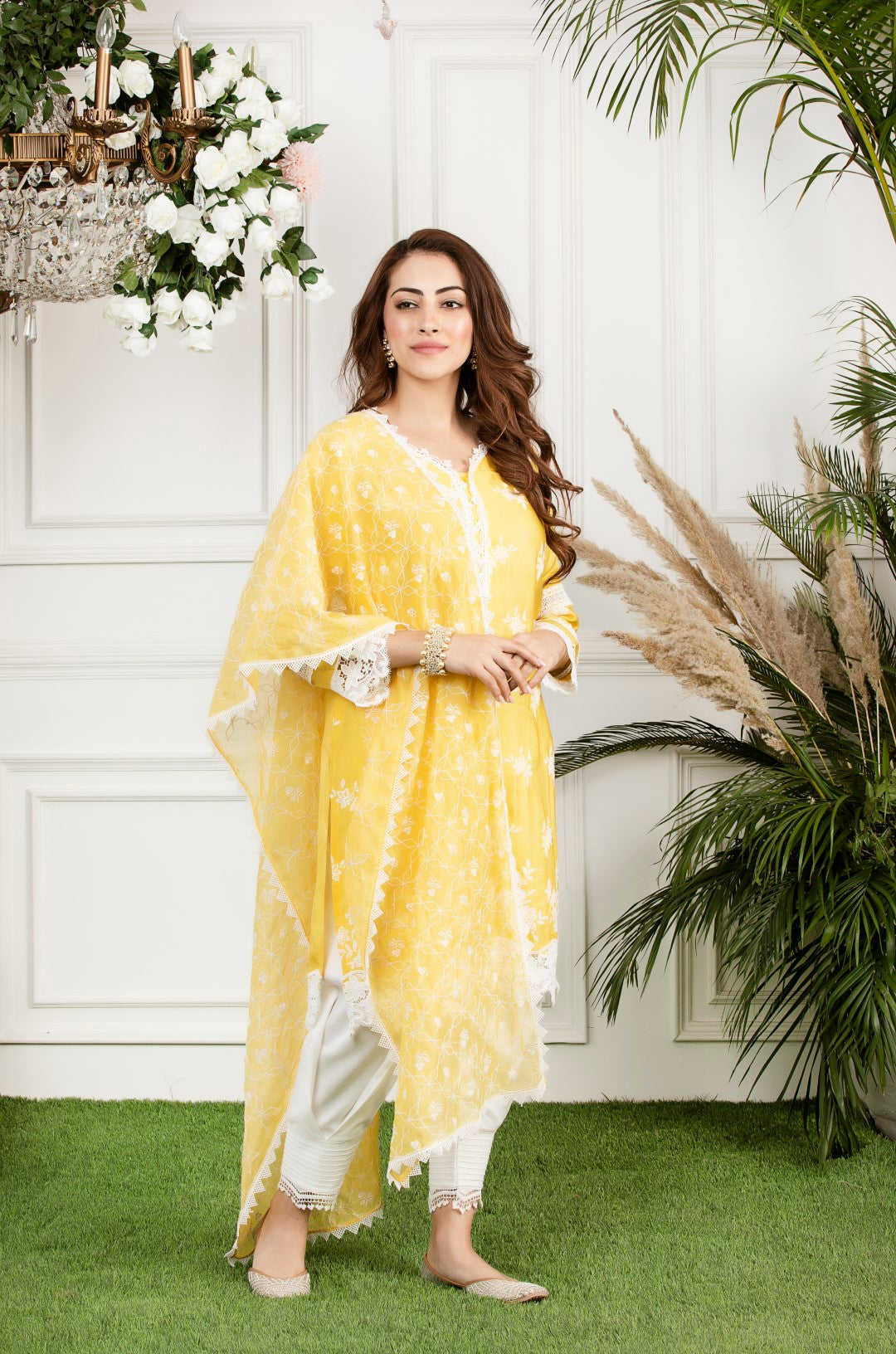 Mulmul Honey Cup Kurta