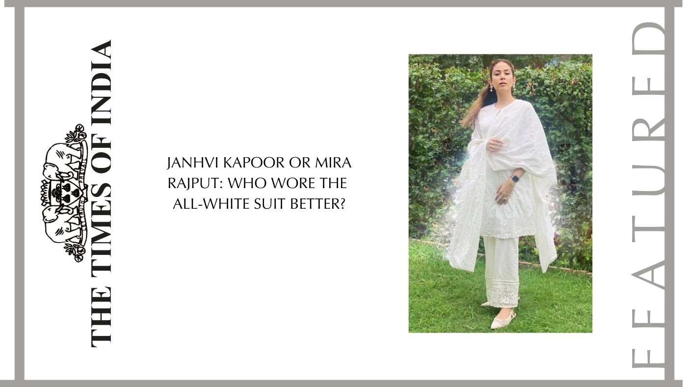 Janhvi Kapoor or Mira Rajput: Who wore the all-white suit better?