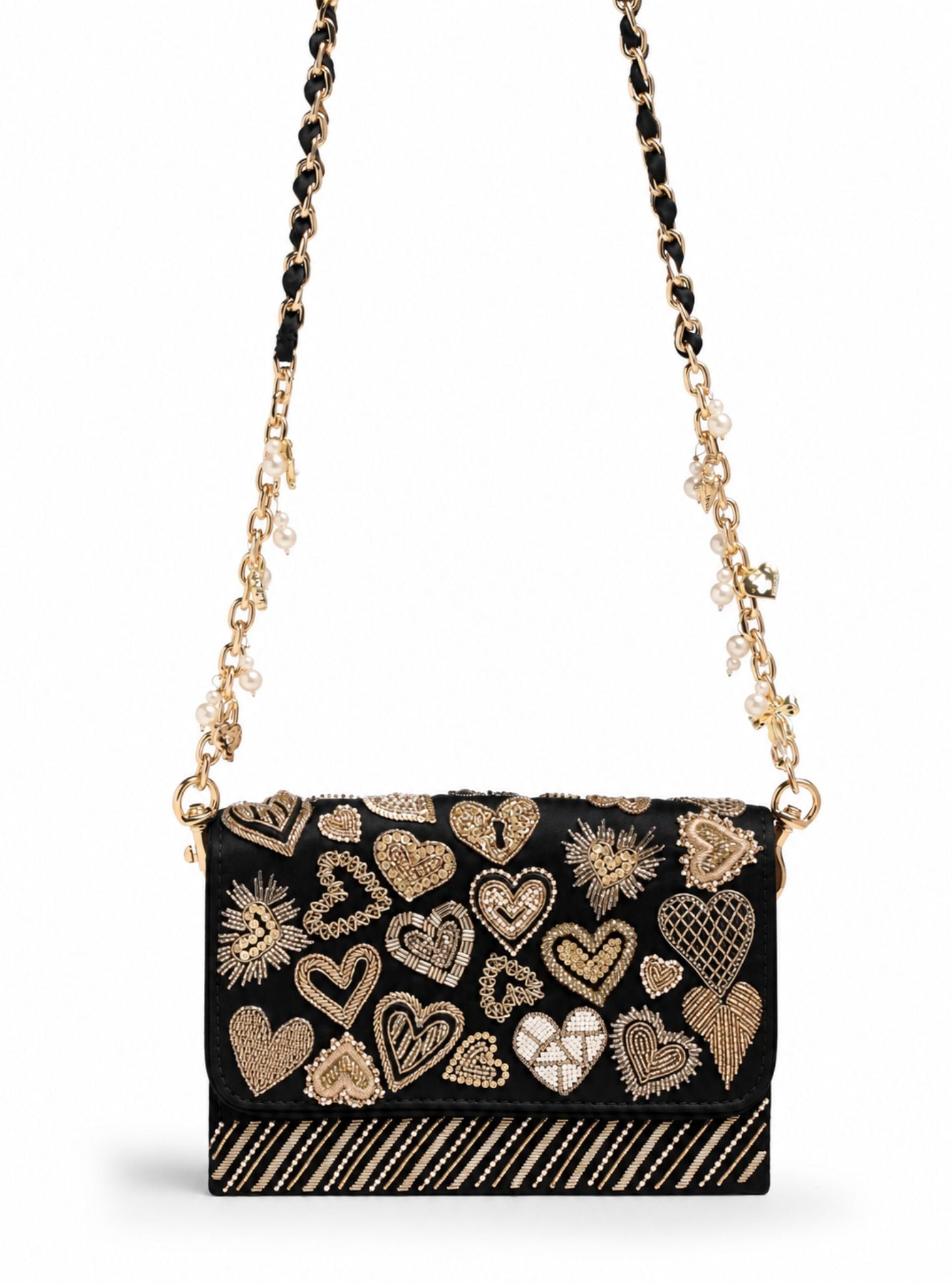 Midnight Moon Black Sling Bag
