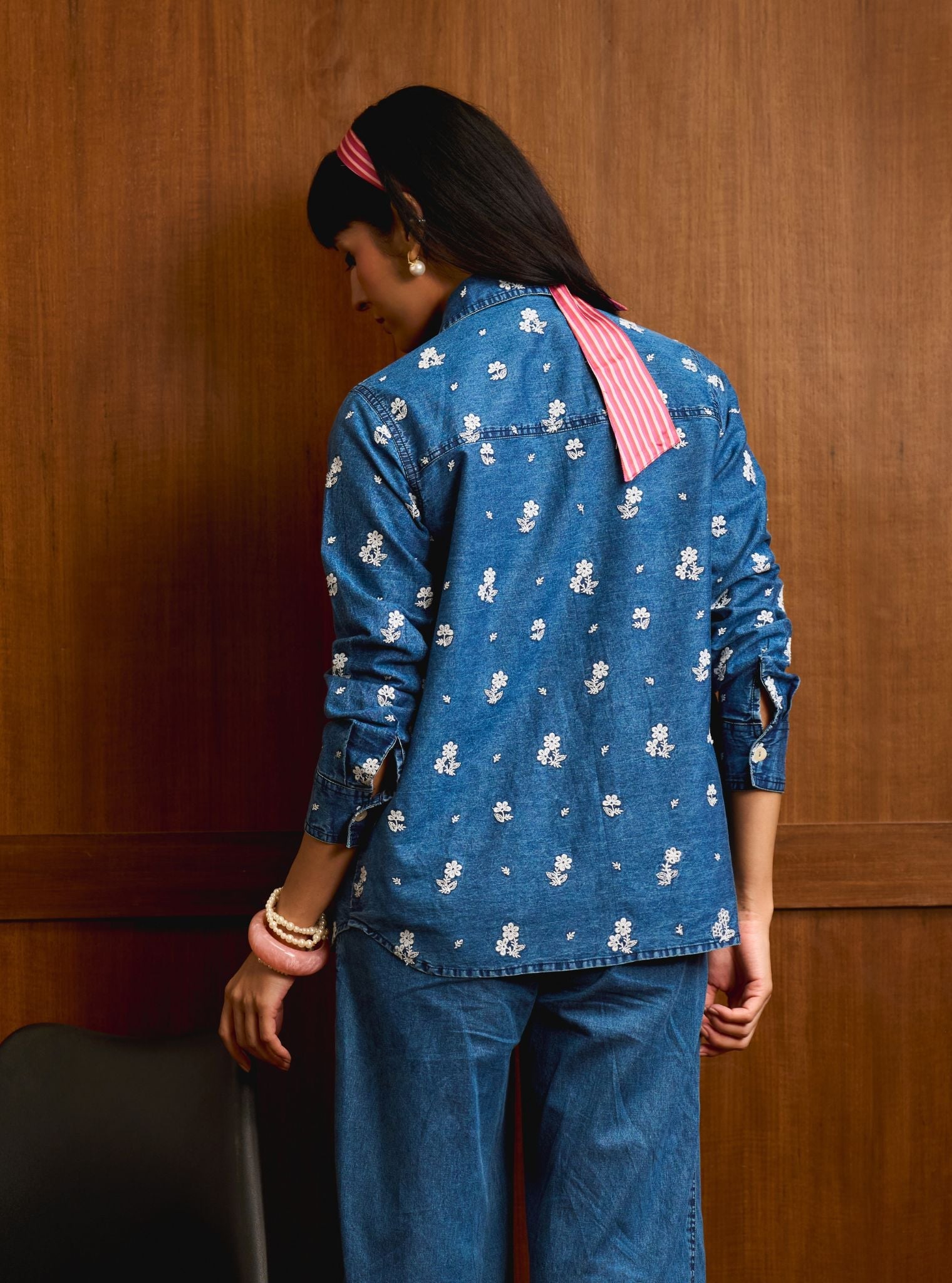 Tira Denim Shirt