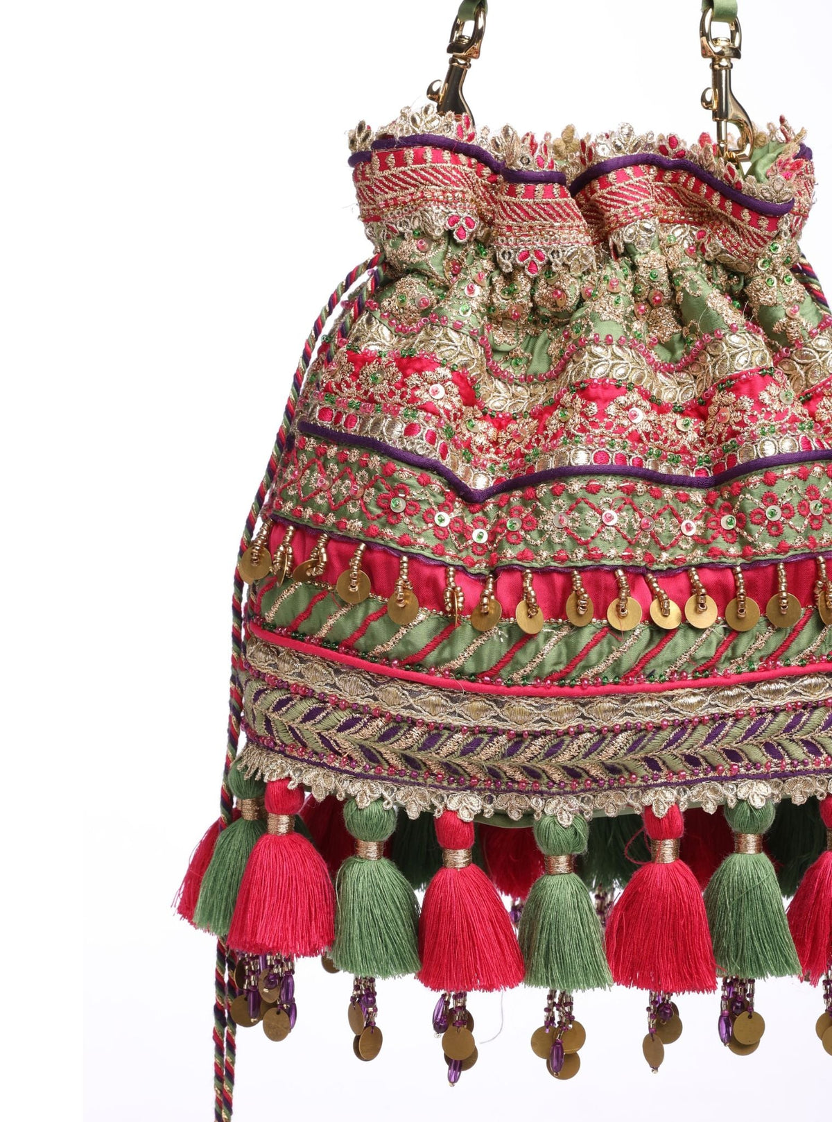 Moana Fushia Potli Bag
