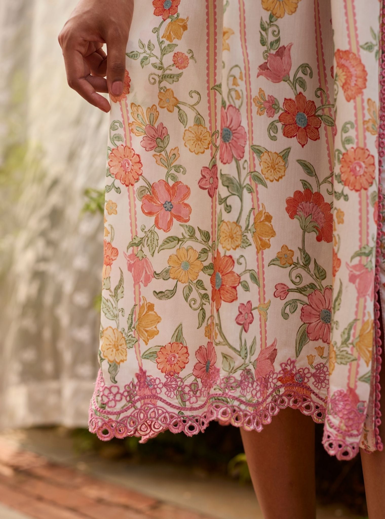 Taara Lawn Off White Dress