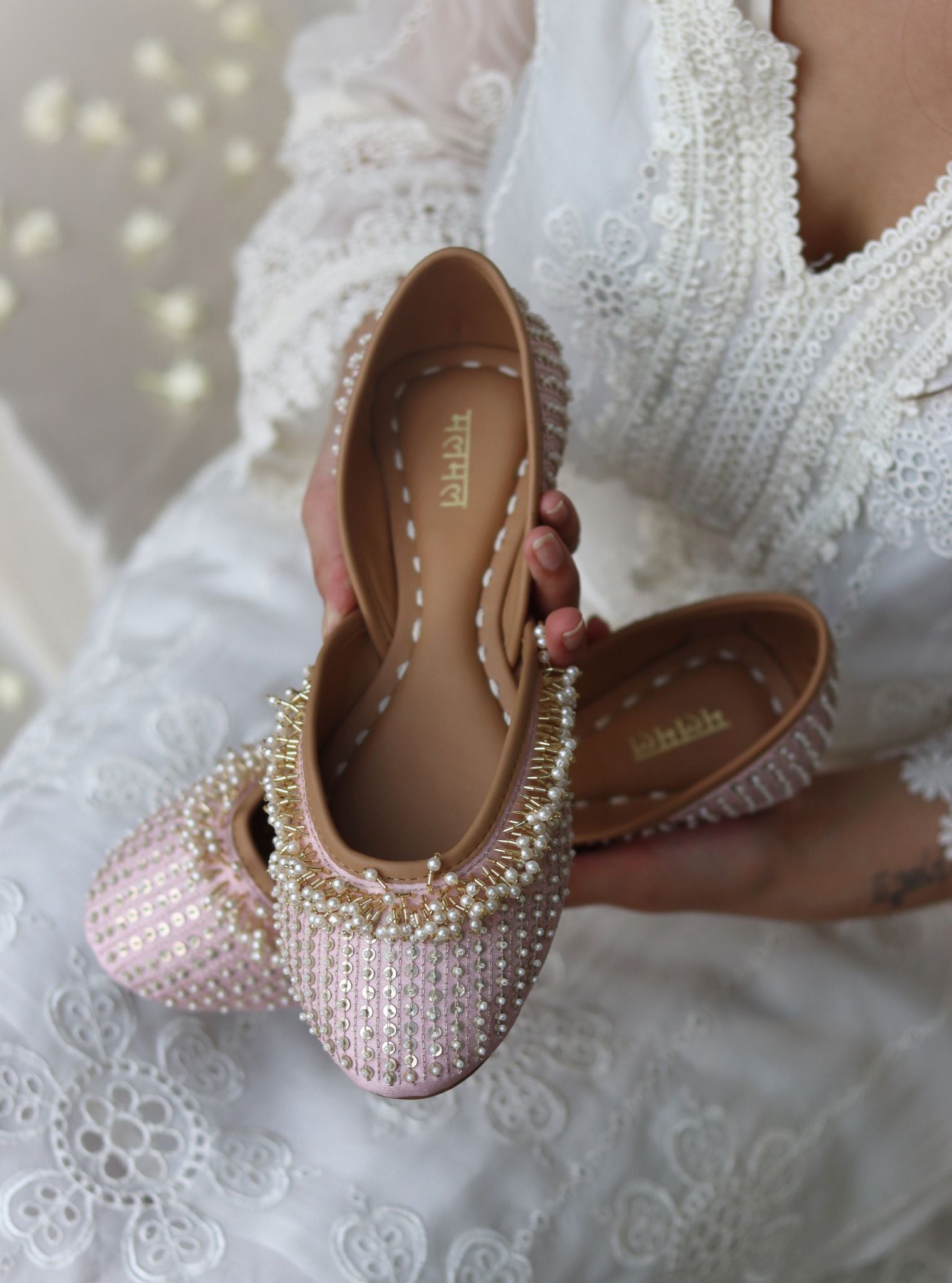 Aira Light Pink Vegan Jutti