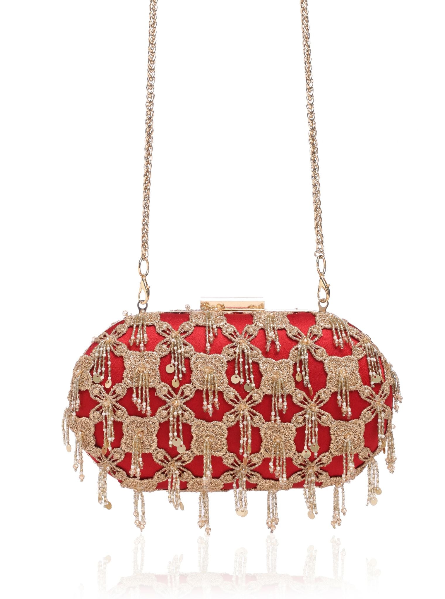 Little Red Clutch Bag