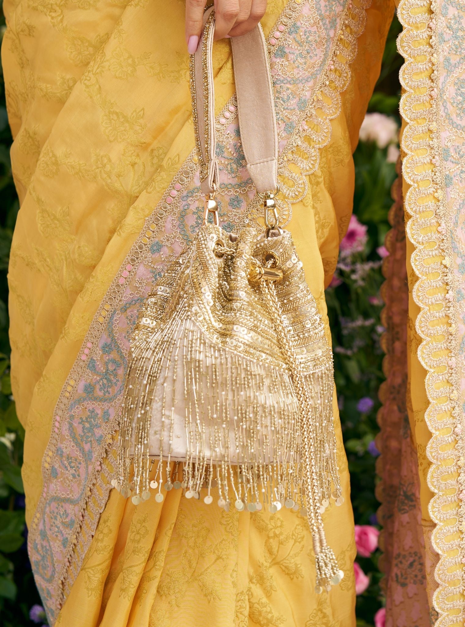 Emily Gold Bag