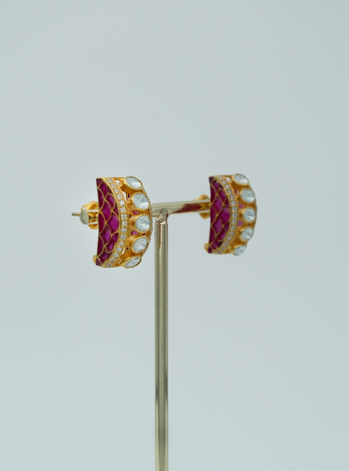 Pure Silver Aish Studs