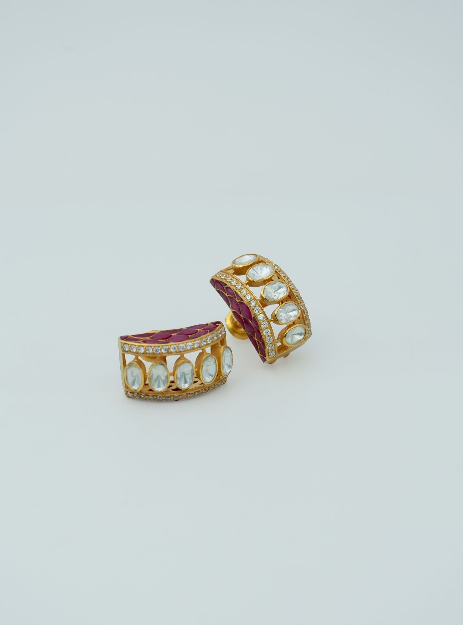 Pure Silver Aish Studs