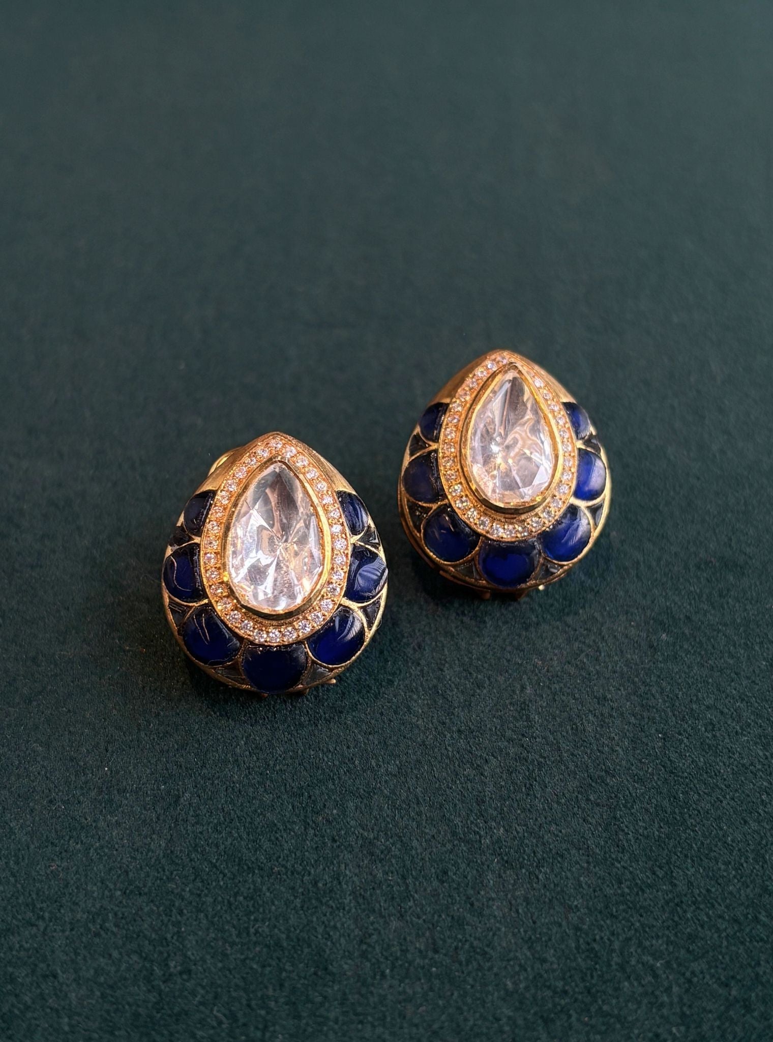 Pure Silver Esha Studs