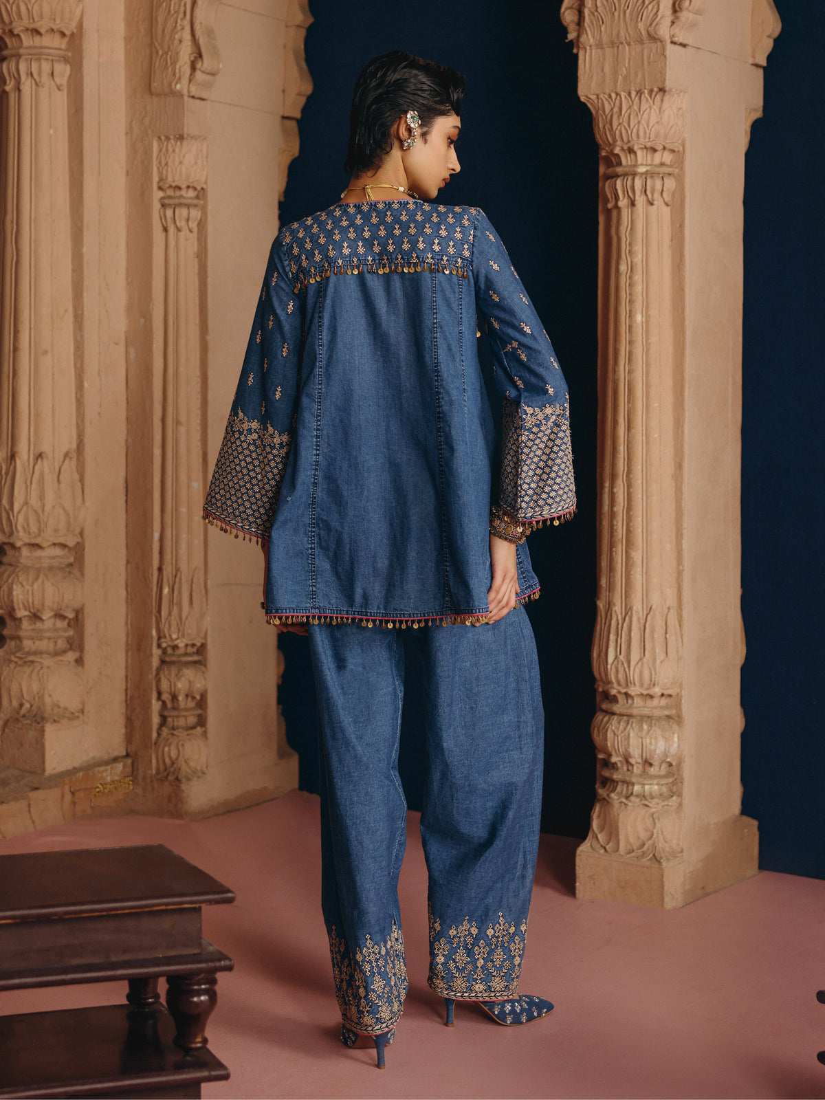 Maru Denim Co-ord Set