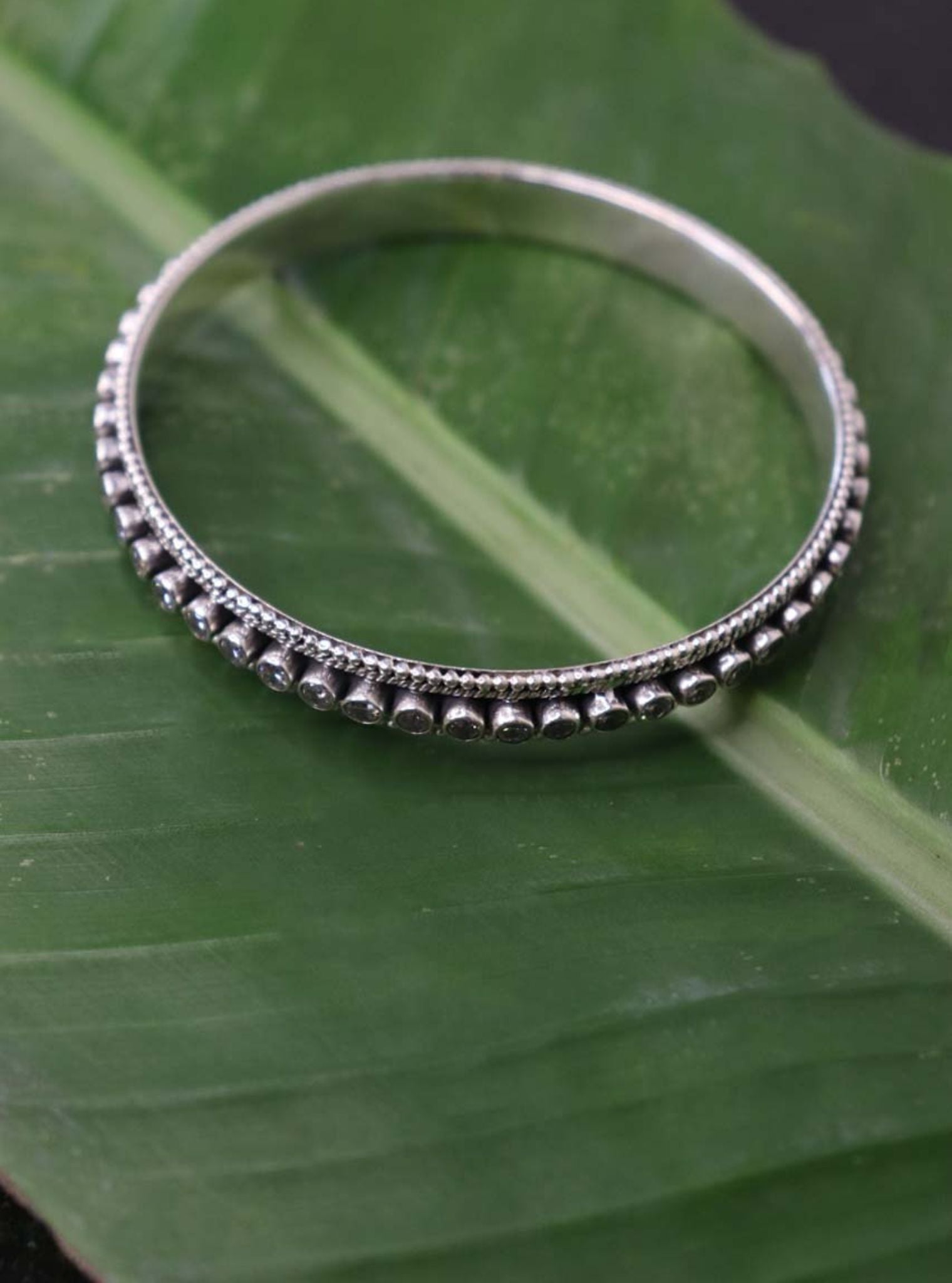 Pure Silver Idhitri Bangle