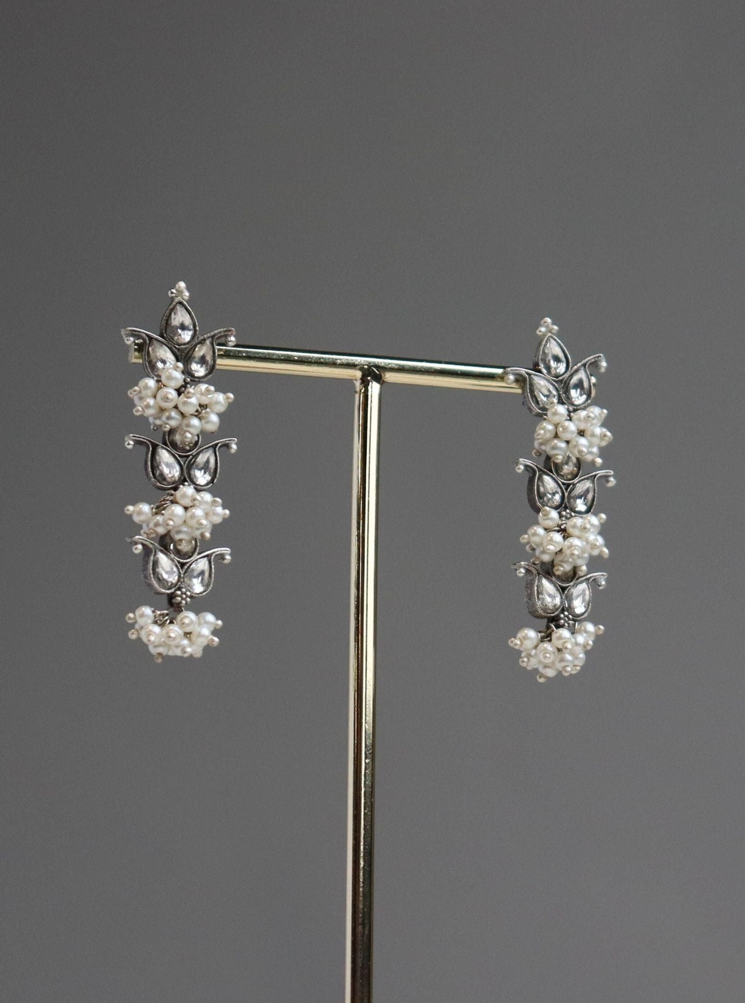 Pure Silver Silha Earrings