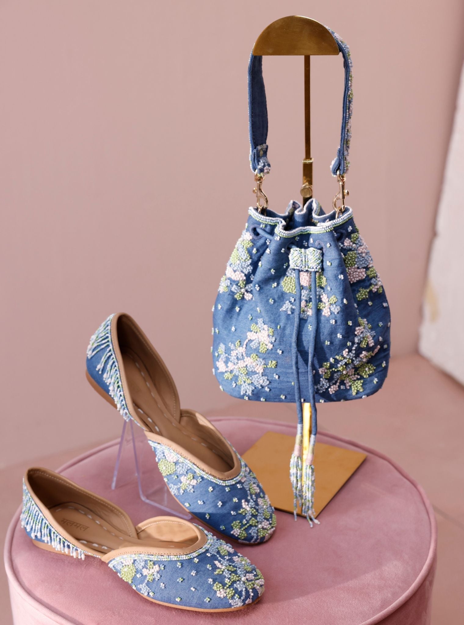 Cecily Multi Colour Denim Juttie