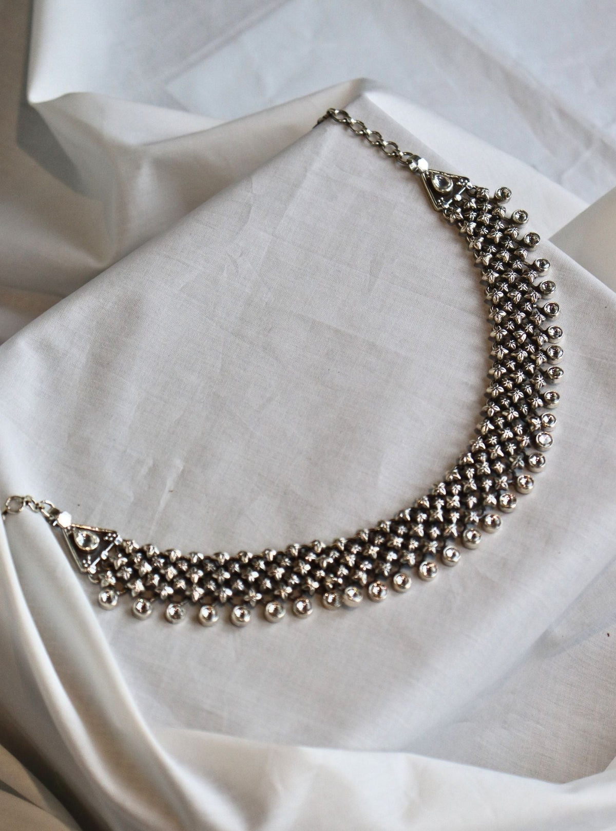 Pure Silver Ojasvi Necklace