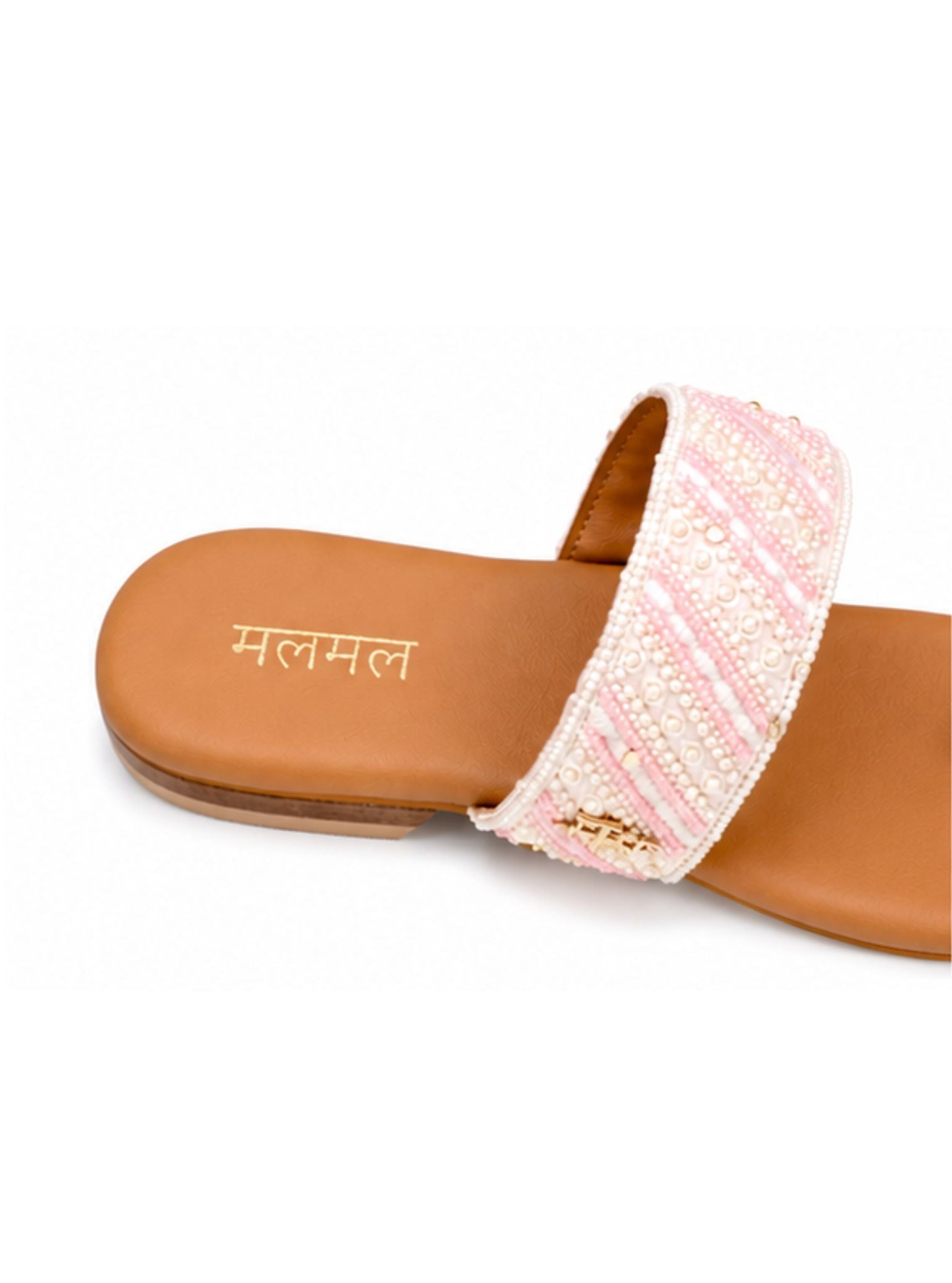 Sarah Pink Vegan Kohla Sandal