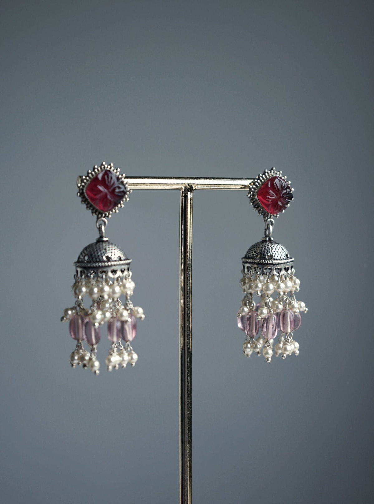 Pure Silver Riddhi Jhumki