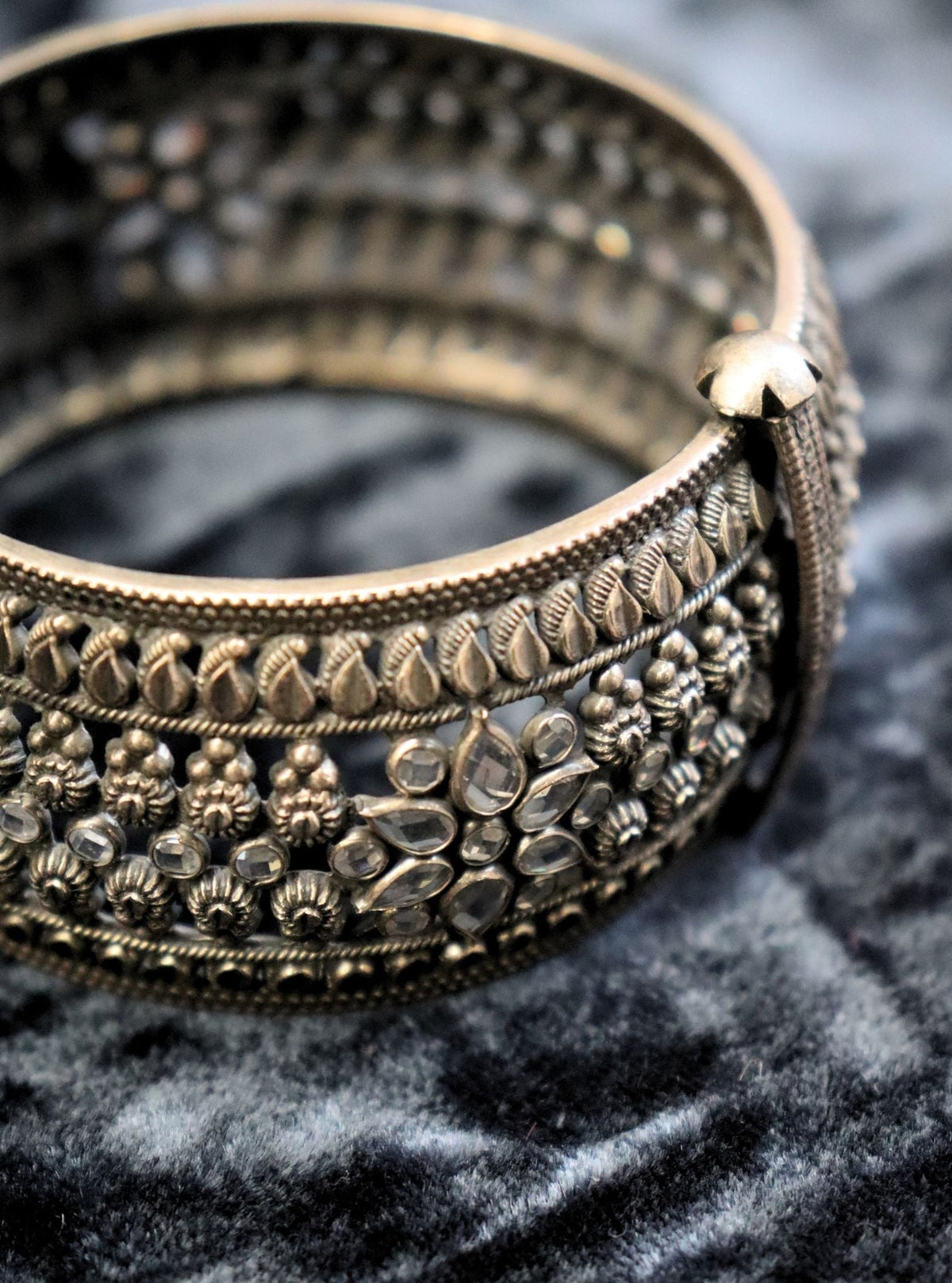 Pure Silver Parijat kada