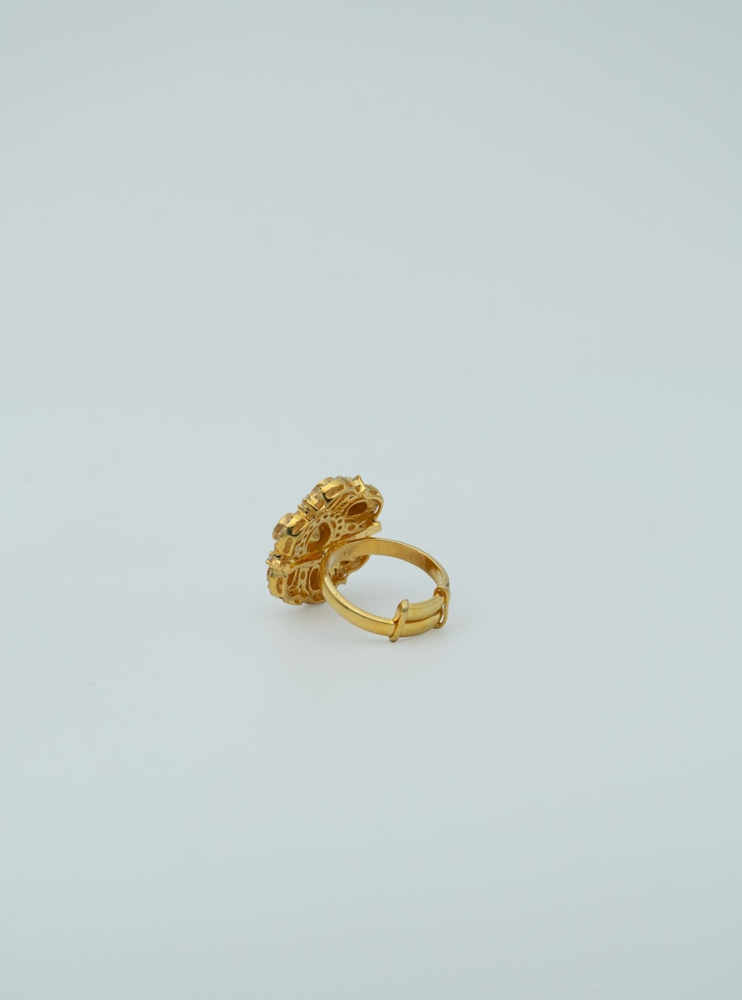 Pure Silver Isha Ring